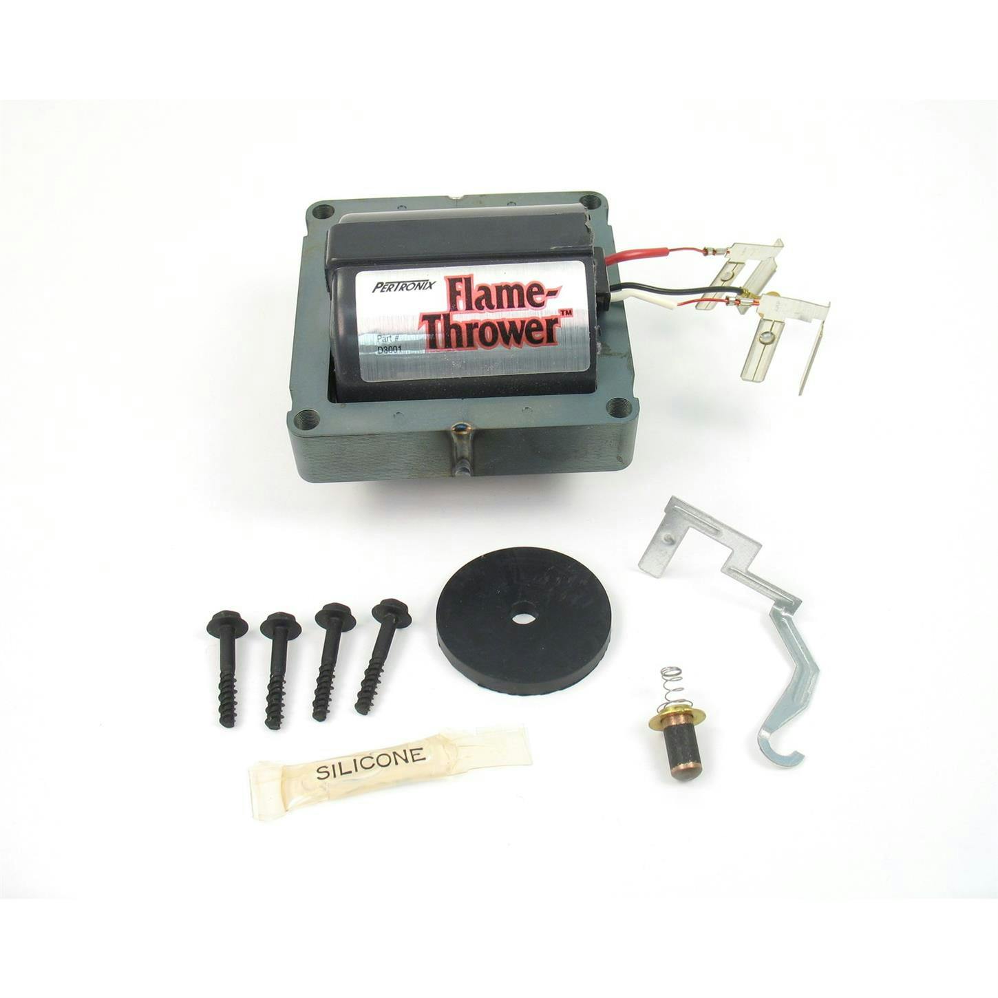 PerTronix D3001 Flame-Thrower HEI Ignition Coil, GM, Red/White