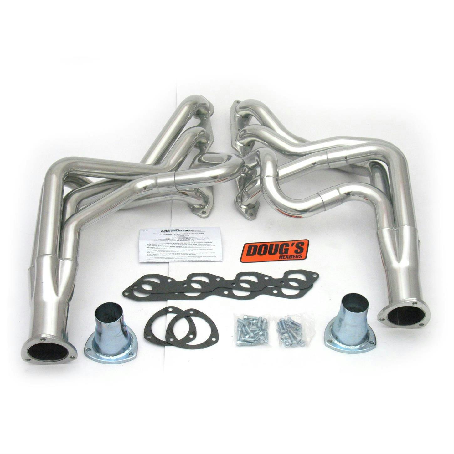 Doug's Headers D318 Full Length Header, 2 In, 78-87 Chevelle, CC