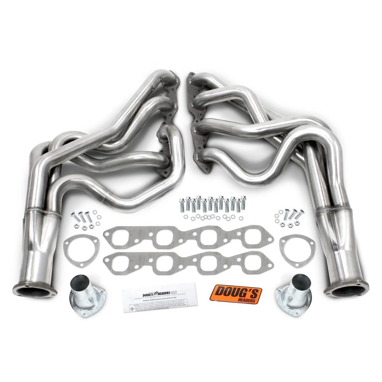 Doug's Headers D320 Full Length Header, 2 In, 67-69 Camaro, SS