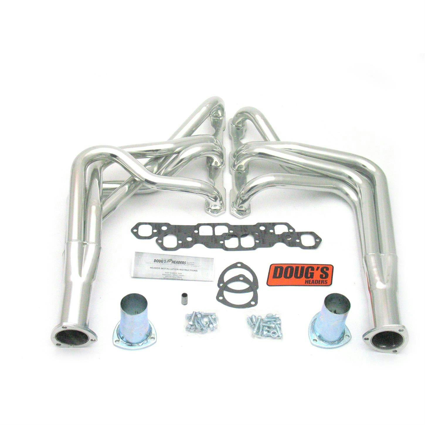 Doug's Headers D324 Full Length Header, 1-3/4 In, 70-81 Camaro, CC
