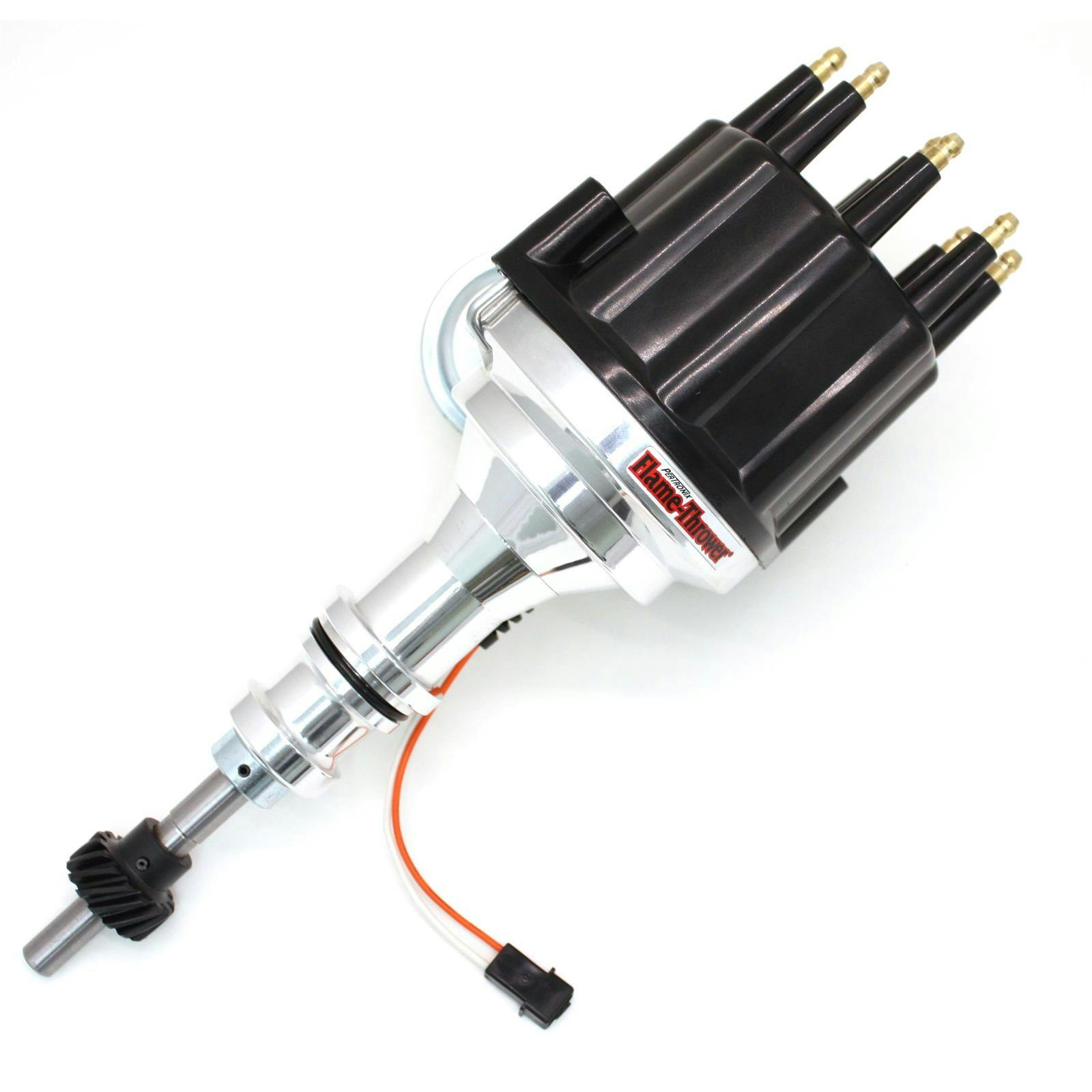 PerTronix D330710 Billet Mag Trigger Distributor, SBF Ford 302, Black