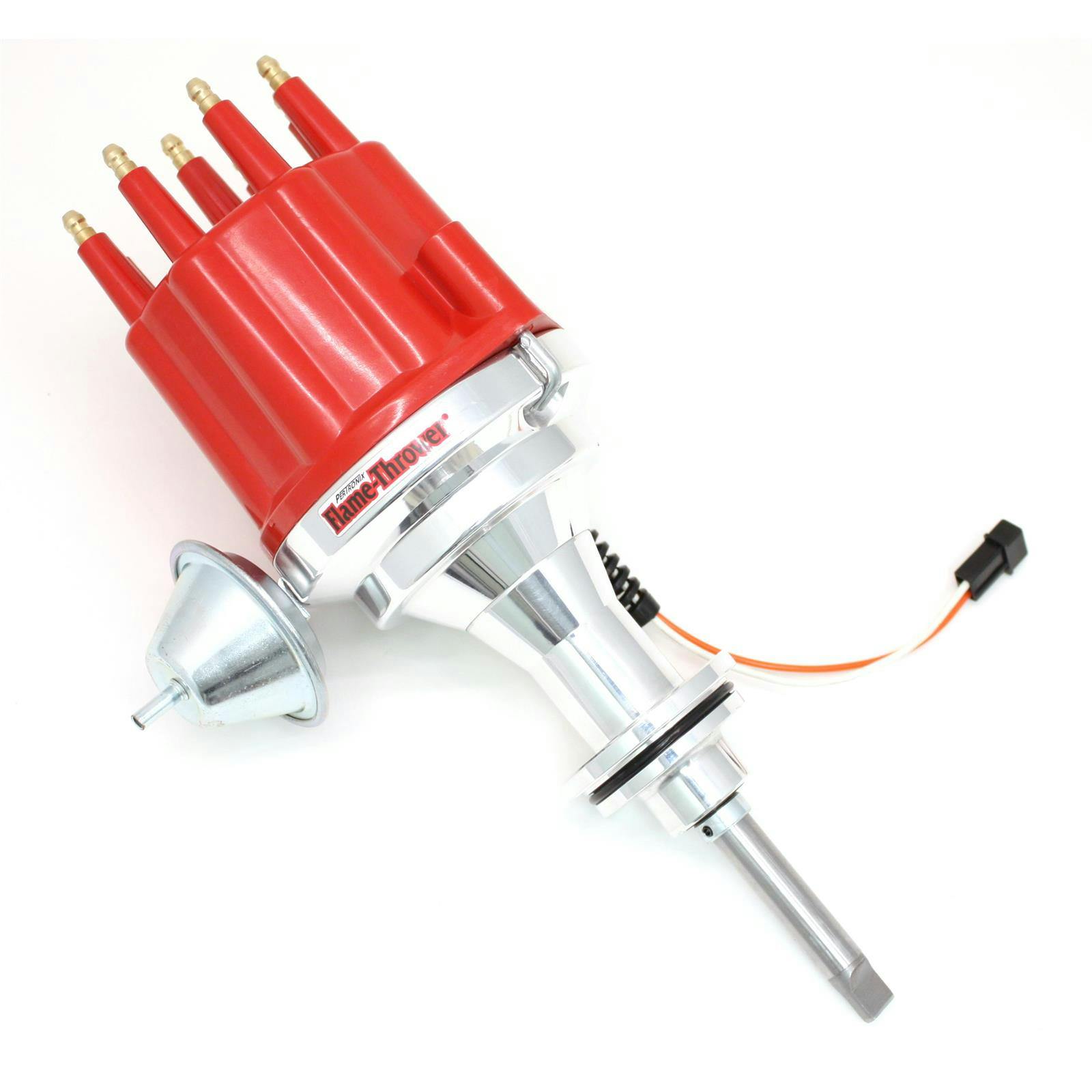 PerTronix D341711 Billet Mag Trigger Distributor Chrysler 273-360, Red