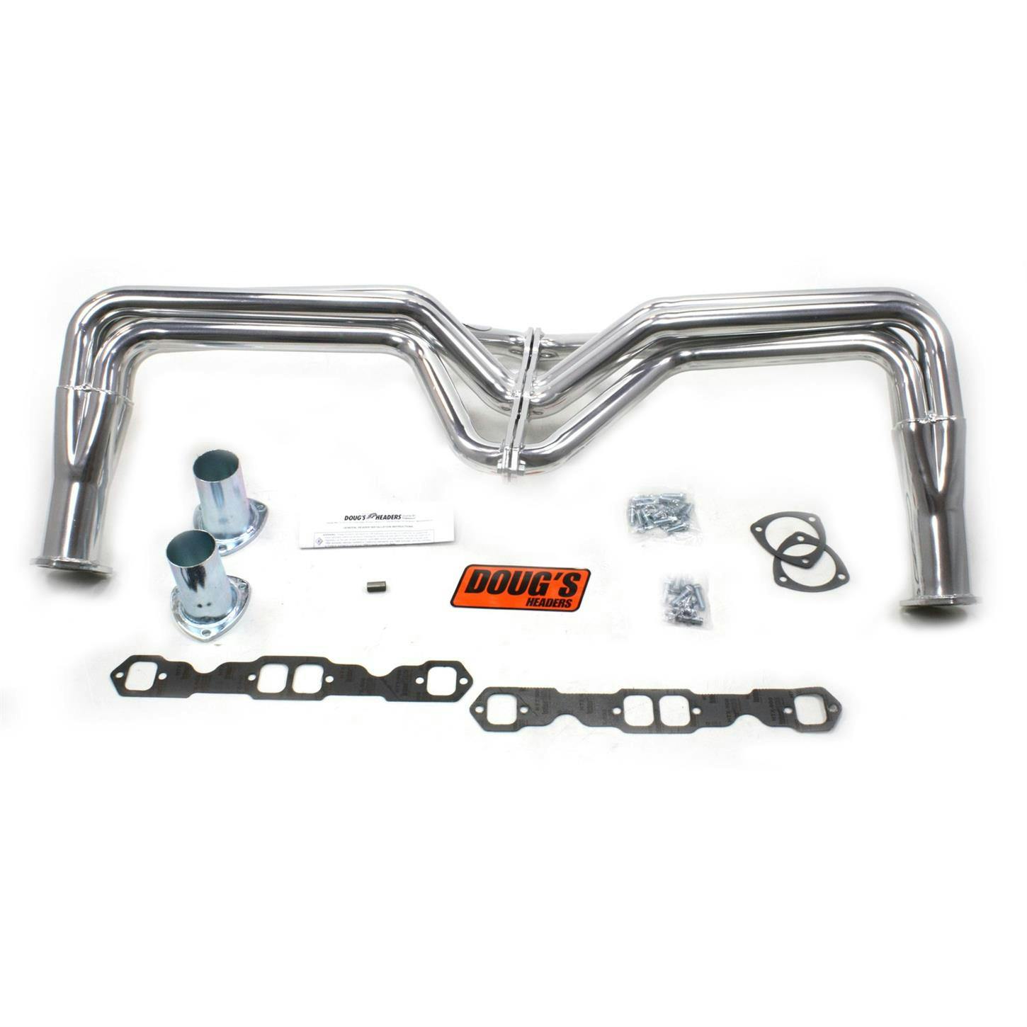 Doug's Headers D355 Full Length Header, 1-3/4 In, 55-57 SBC, CC