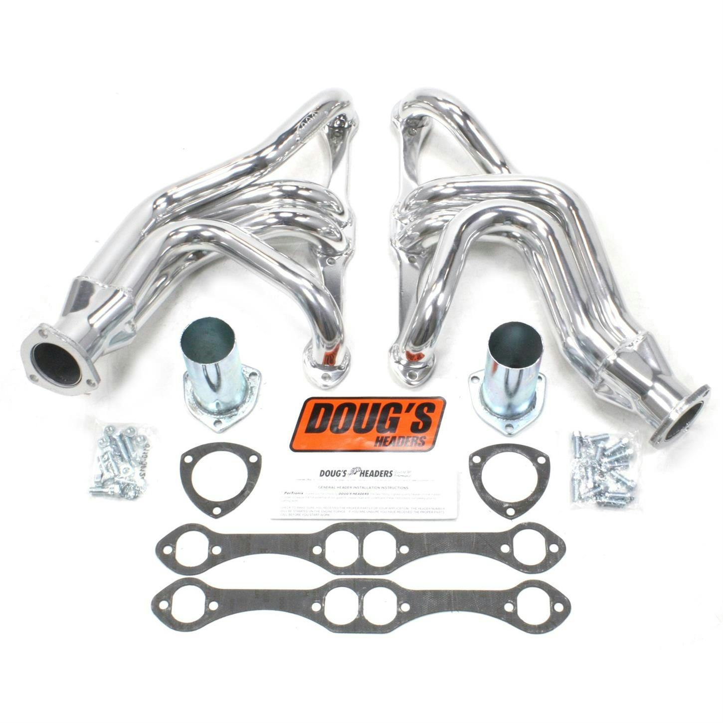 Doug's Headers D356 Full Length Header, 1-5/8 In, 55-57 SBC, CC