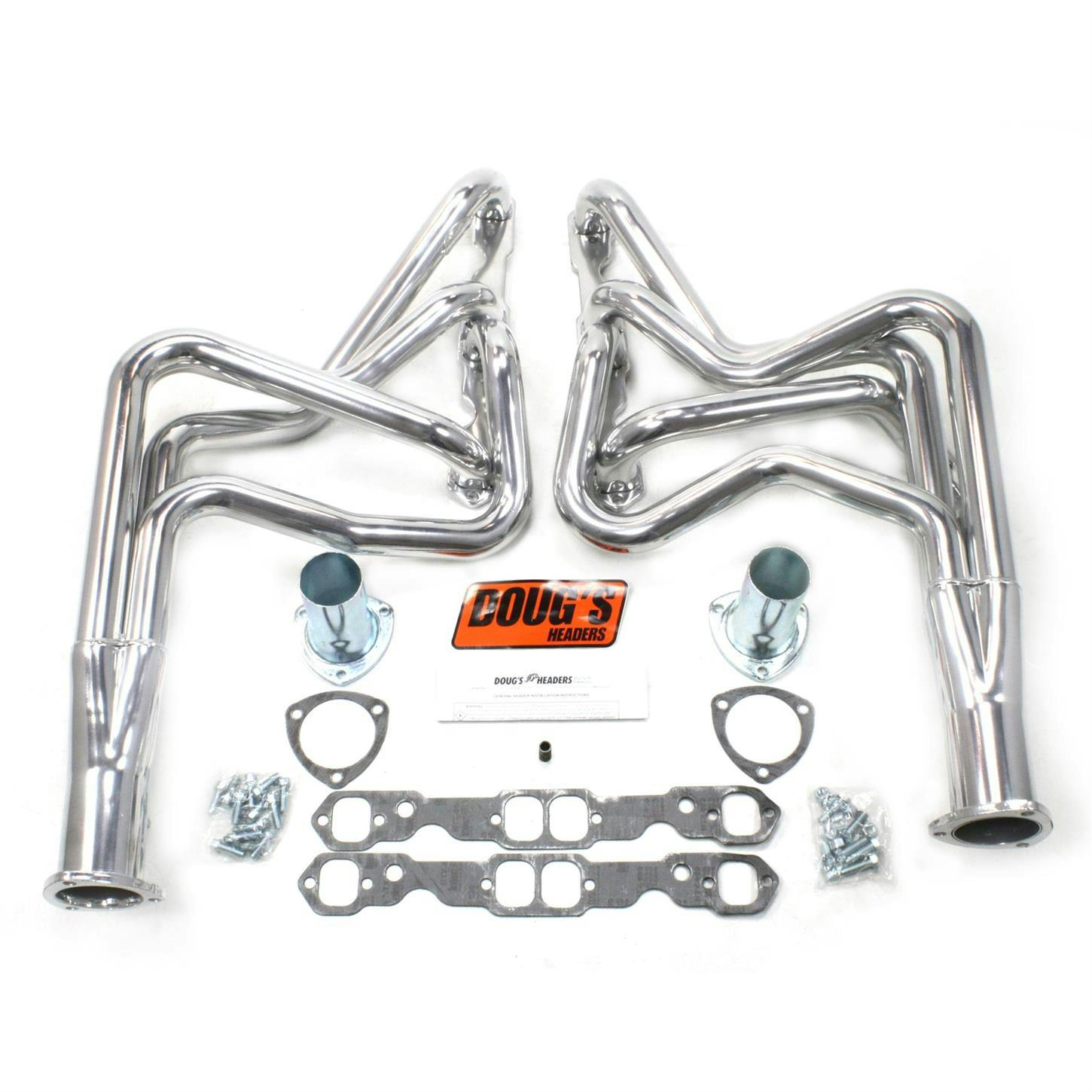 Doug's Headers D369 Full Length Header, 1-3/4 In, 64-75 Chevelle, CC