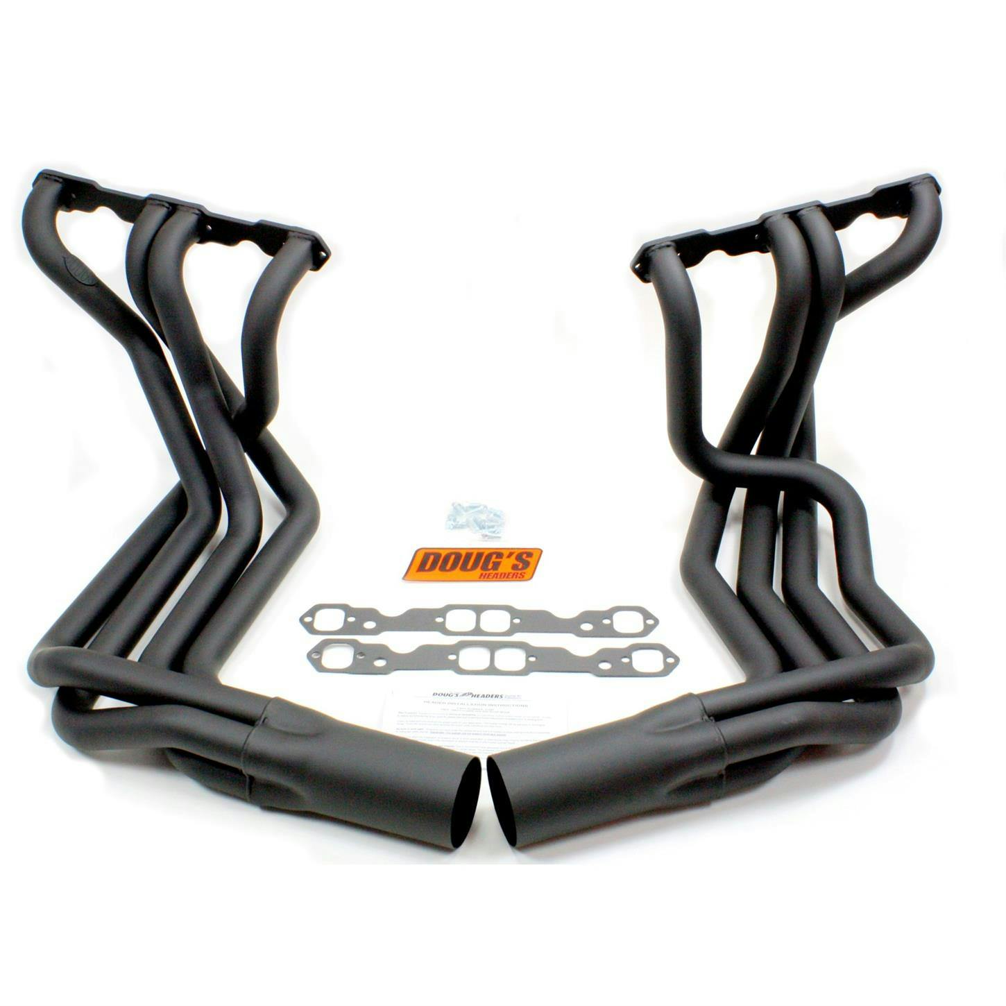 Doug's Headers D380-B Full Length Header 1-7/8 In 63-82 Corvette,  Blk