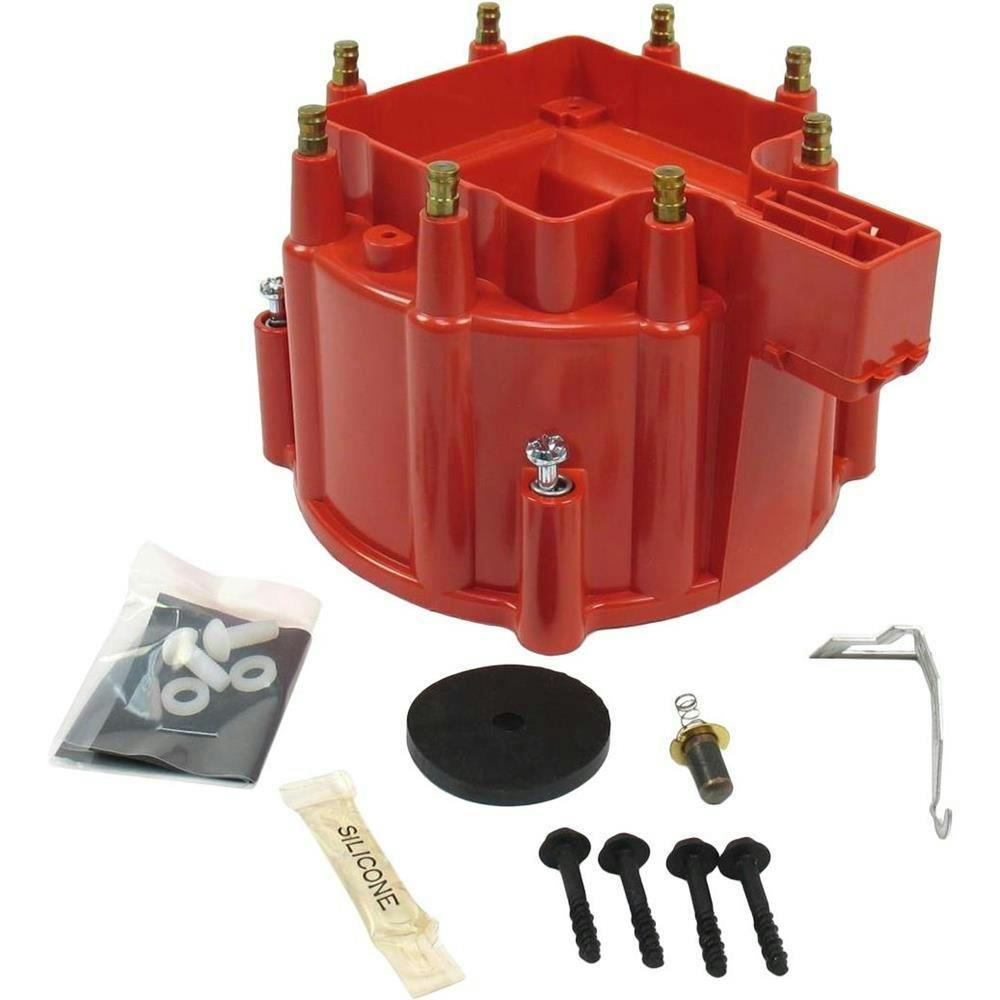 PerTronix D4051 Flame-Thrower HEI Distributor Cap Red