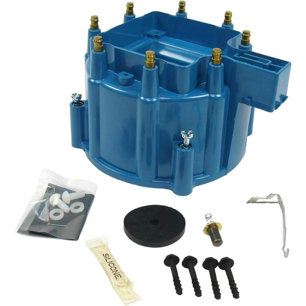 PerTronix D4052 Flame-Thrower HEI Distributor Cap Blue