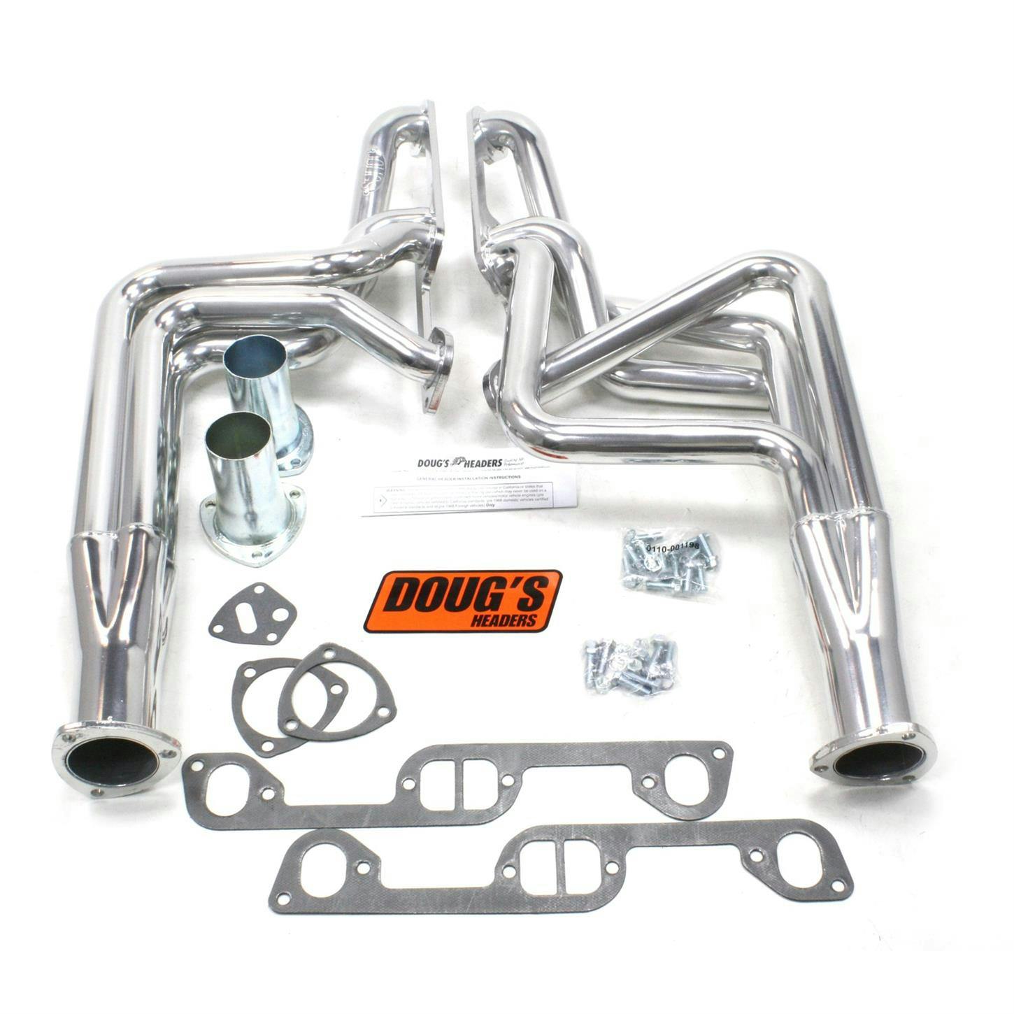 Doug's Headers D570 Full Length Header 1-3/4 In, 70-81 Firebird, CC