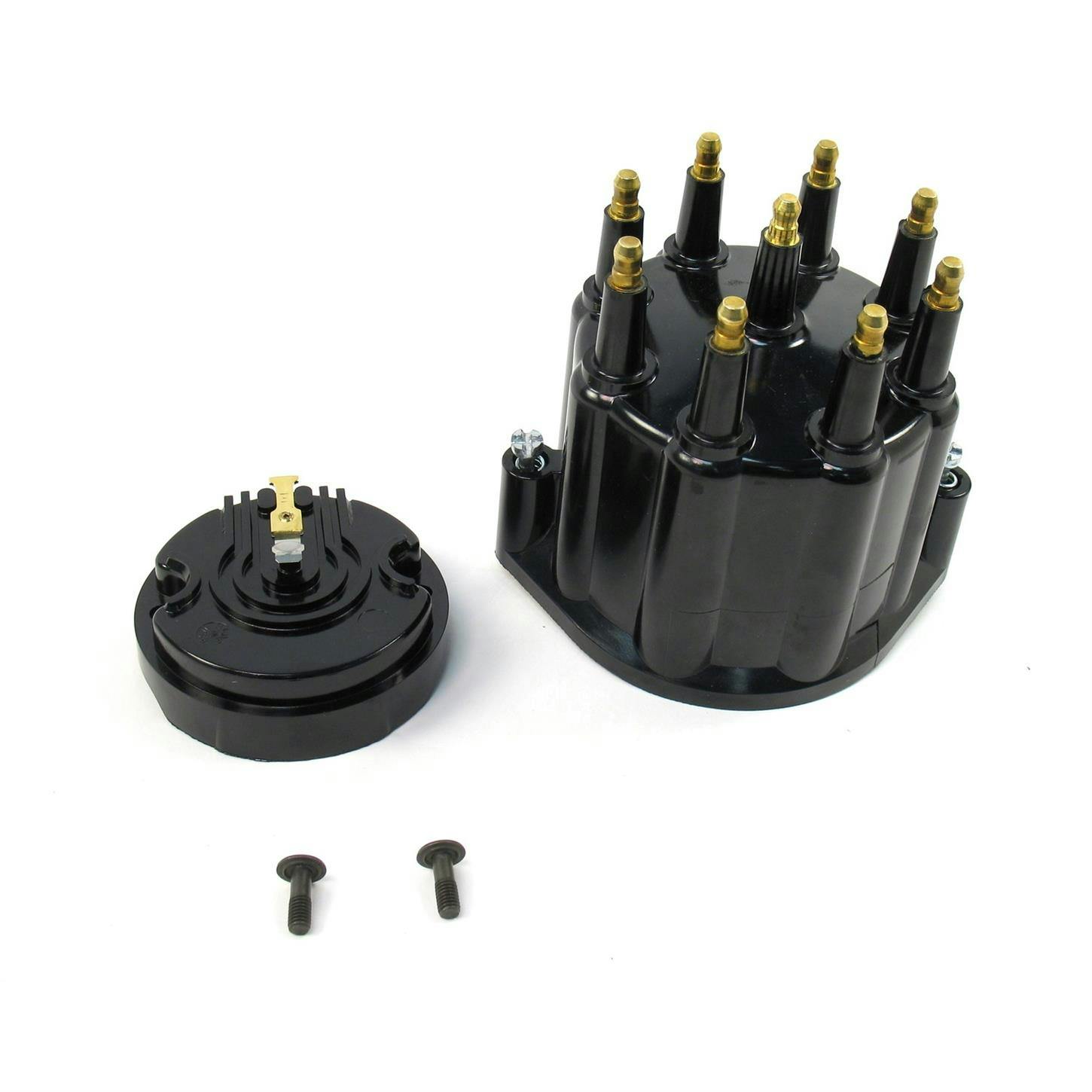 PerTronix D600710 Flame-Thrower Distributor Cap & Rotor Kit, Black