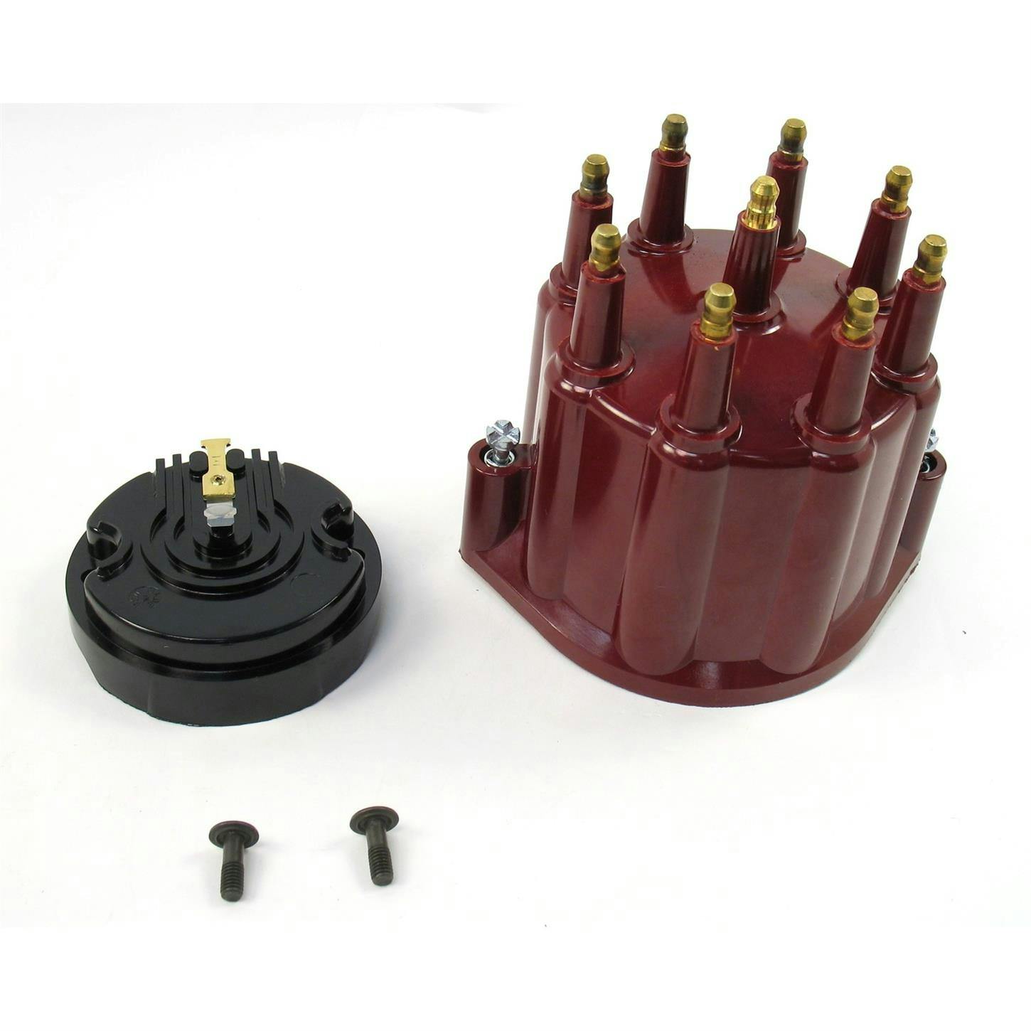 PerTronix D600711 Flame-Thrower Distributor Cap & Rotor Kit, Red