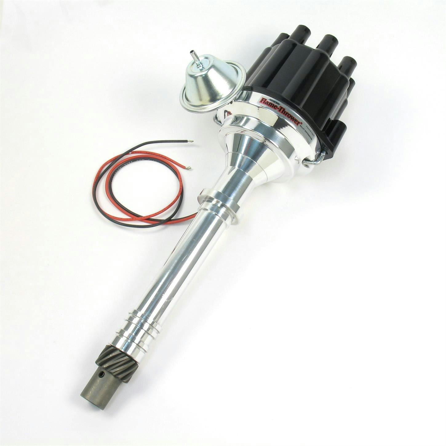 PerTronix D7100700 Flame-Thrower Ignitor III Billet Distributor, SBC/BBC