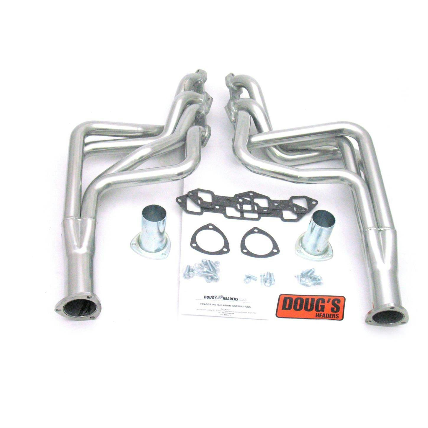 Doug's Headers D741 Full Length Header, 1-3/4 In, 65-75 Cutlass, CC