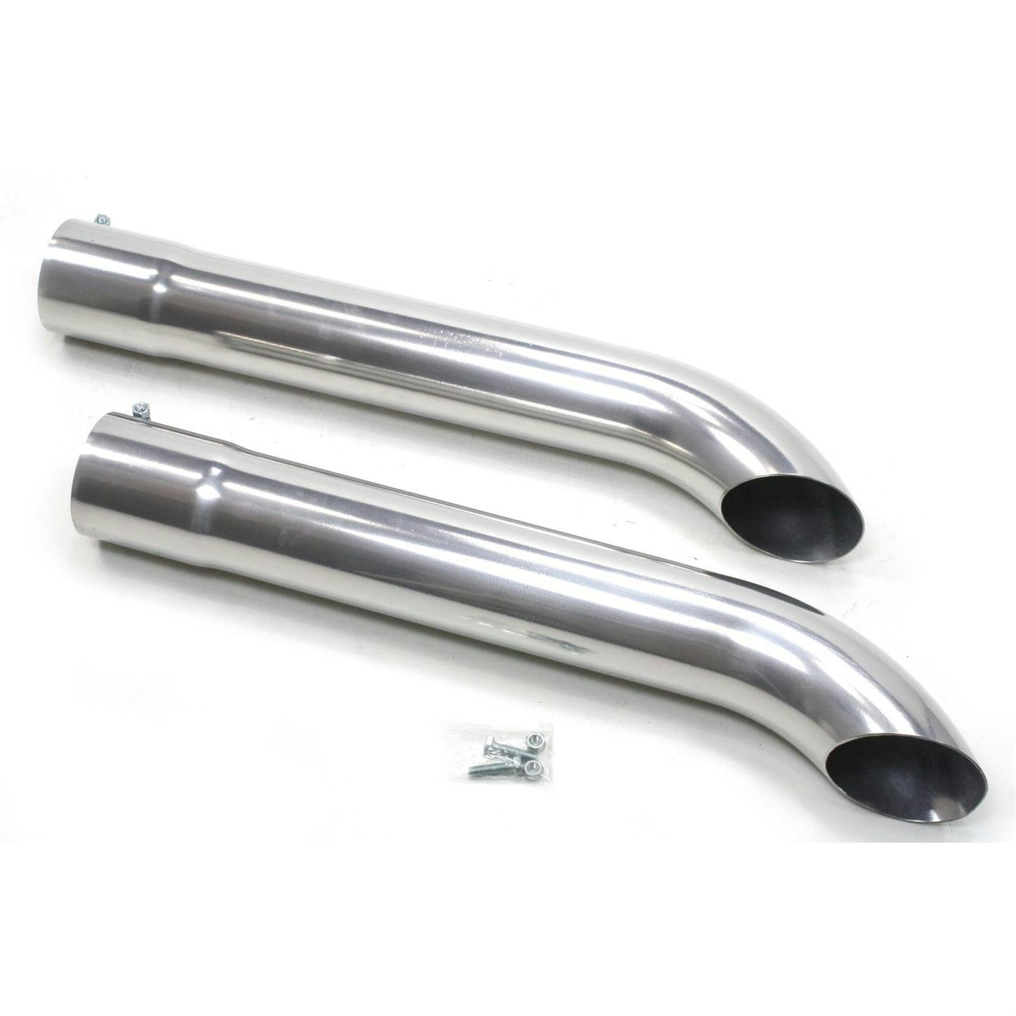Patriot Exhaust H3819-1 Side Tubes Turnout, CC, 26 Inch
