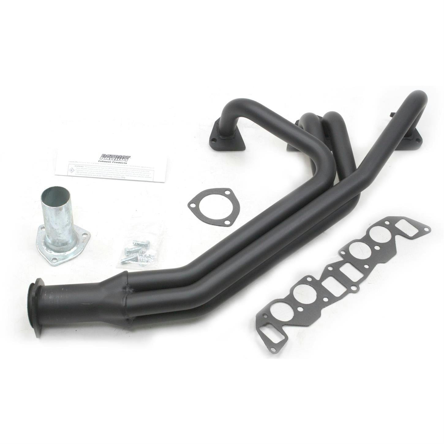 Patriot Exhaust H4850 Classic Import Header, 62-69 Volvo, Black