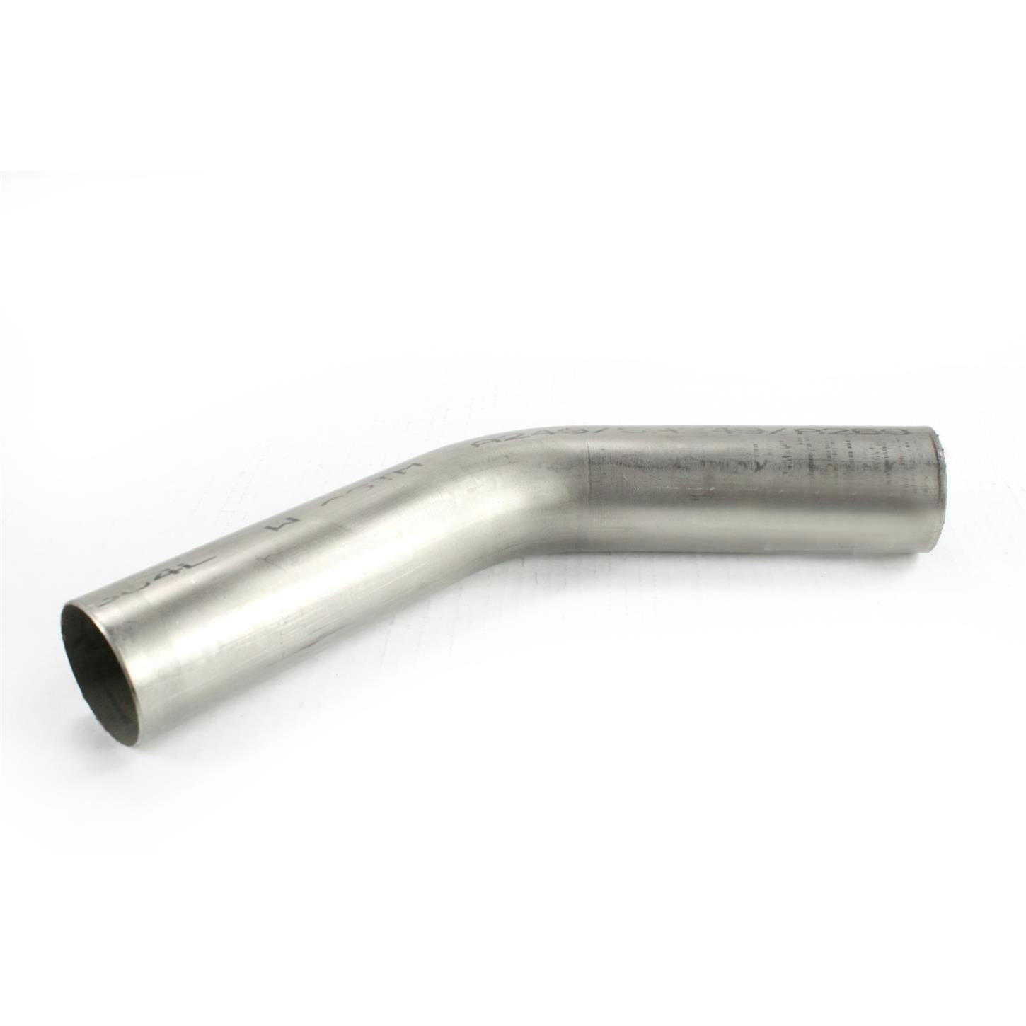 Patriot Exhaust H6950 304 SS Exhaust Pipe 45 Degree Bends, 2-1/4 Inch