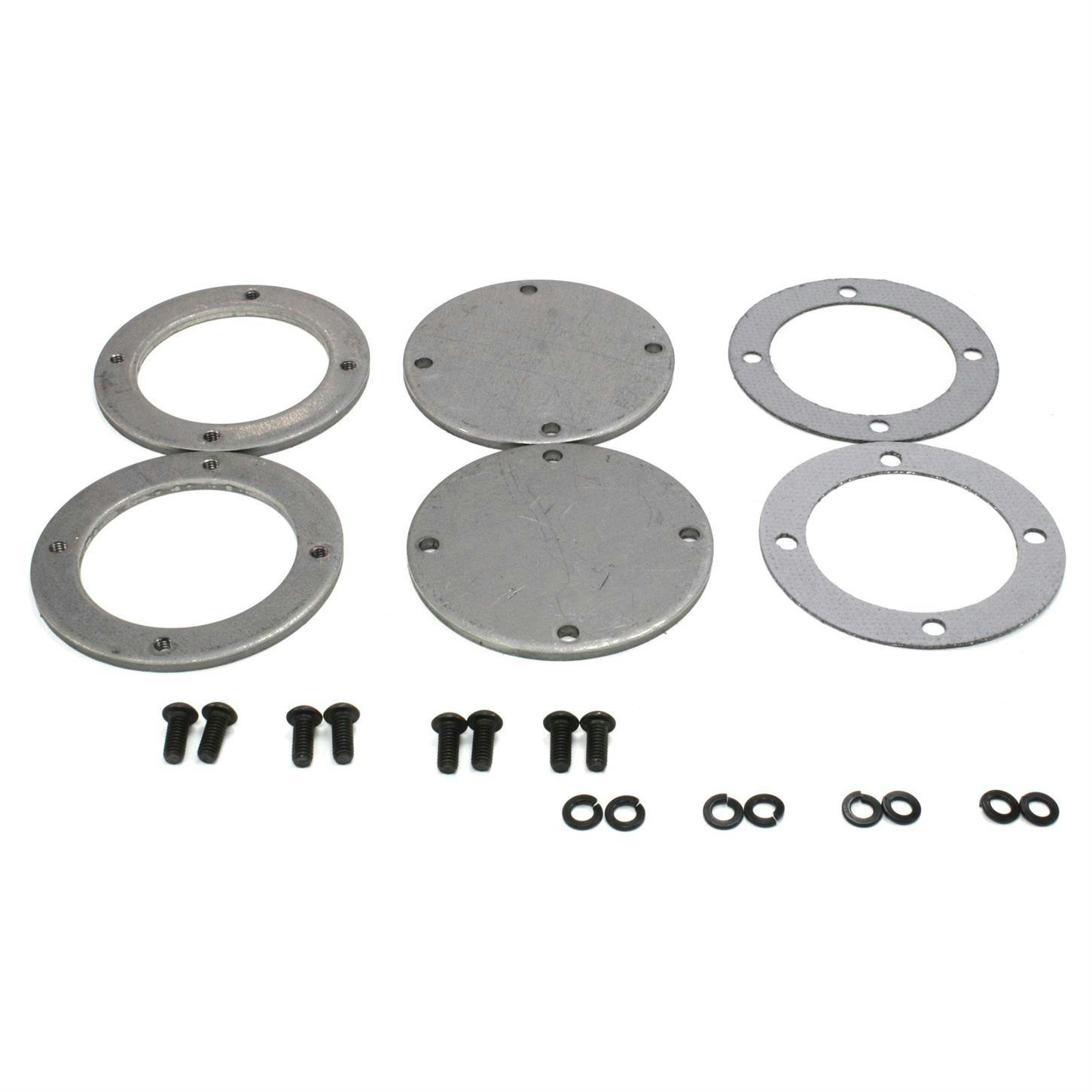 Patriot Exhaust H7266 Collector Flange Kit, 4 Bolt Round, 3-1/2 Inch
