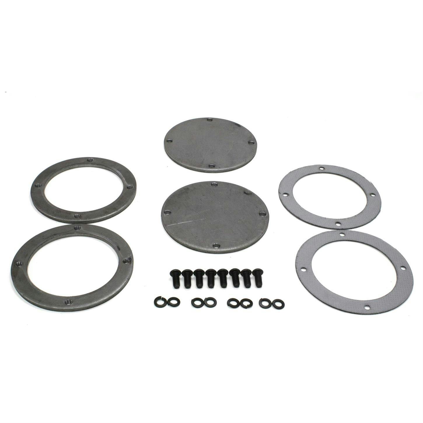 Patriot Exhaust H7267 Collector Flange Kit, 4 Bolt Round, 4 Inch