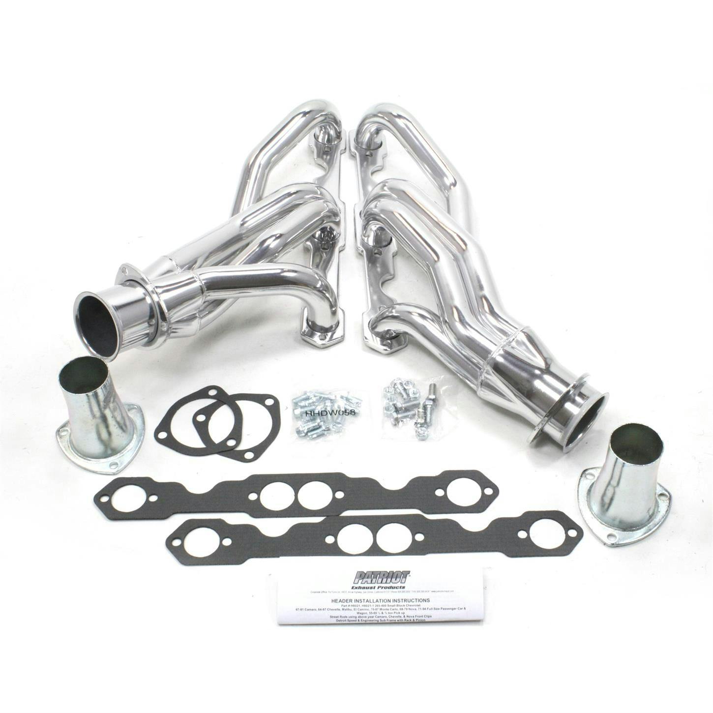 Patriot Exhaust H8021-1 Clipper Header, 64-94 GM