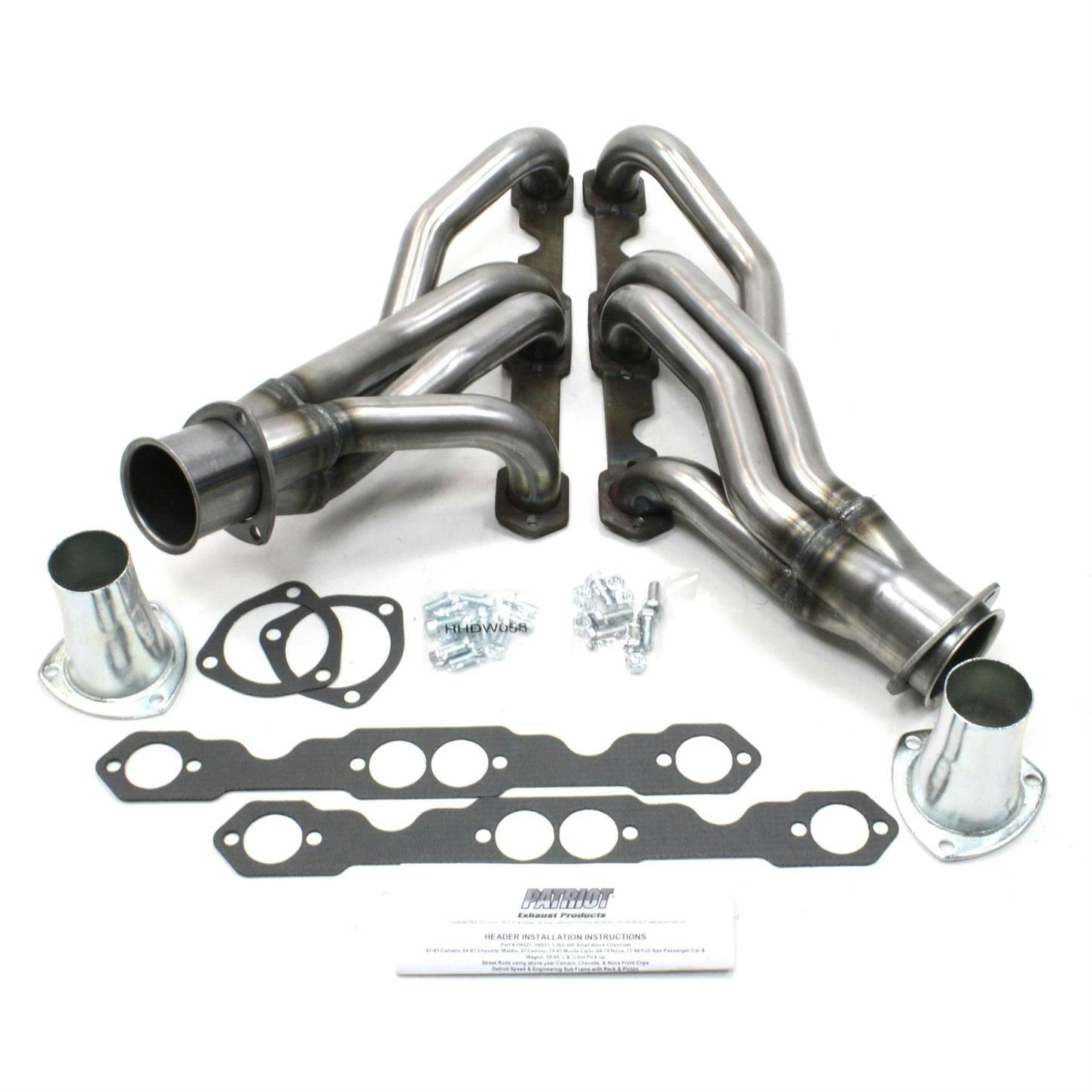 Patriot Exhaust H8021 Clipper Header, 64-94 GM, Raw