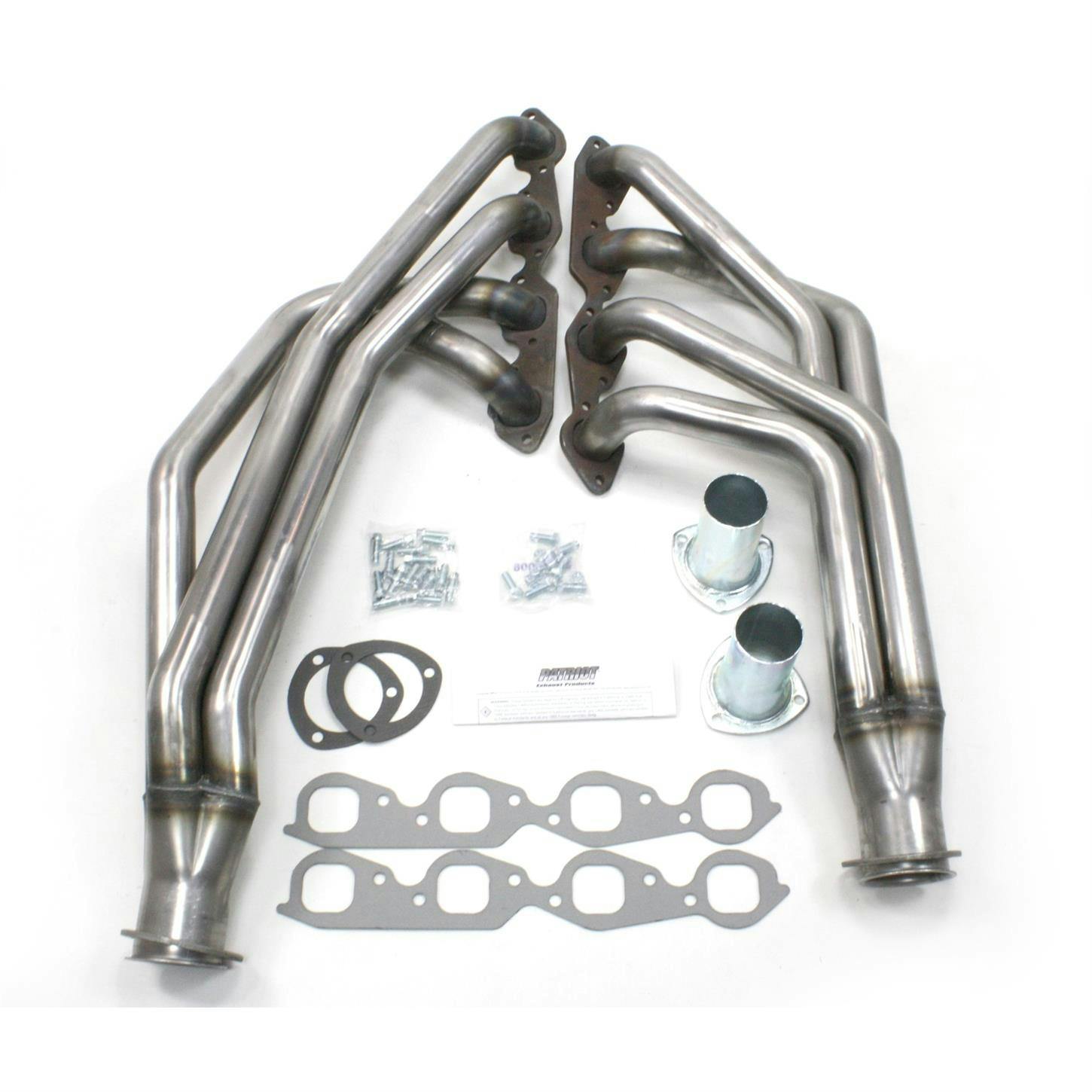 Patriot Exhaust H8023 Tri-5 Header, 55-57 BBC, Raw