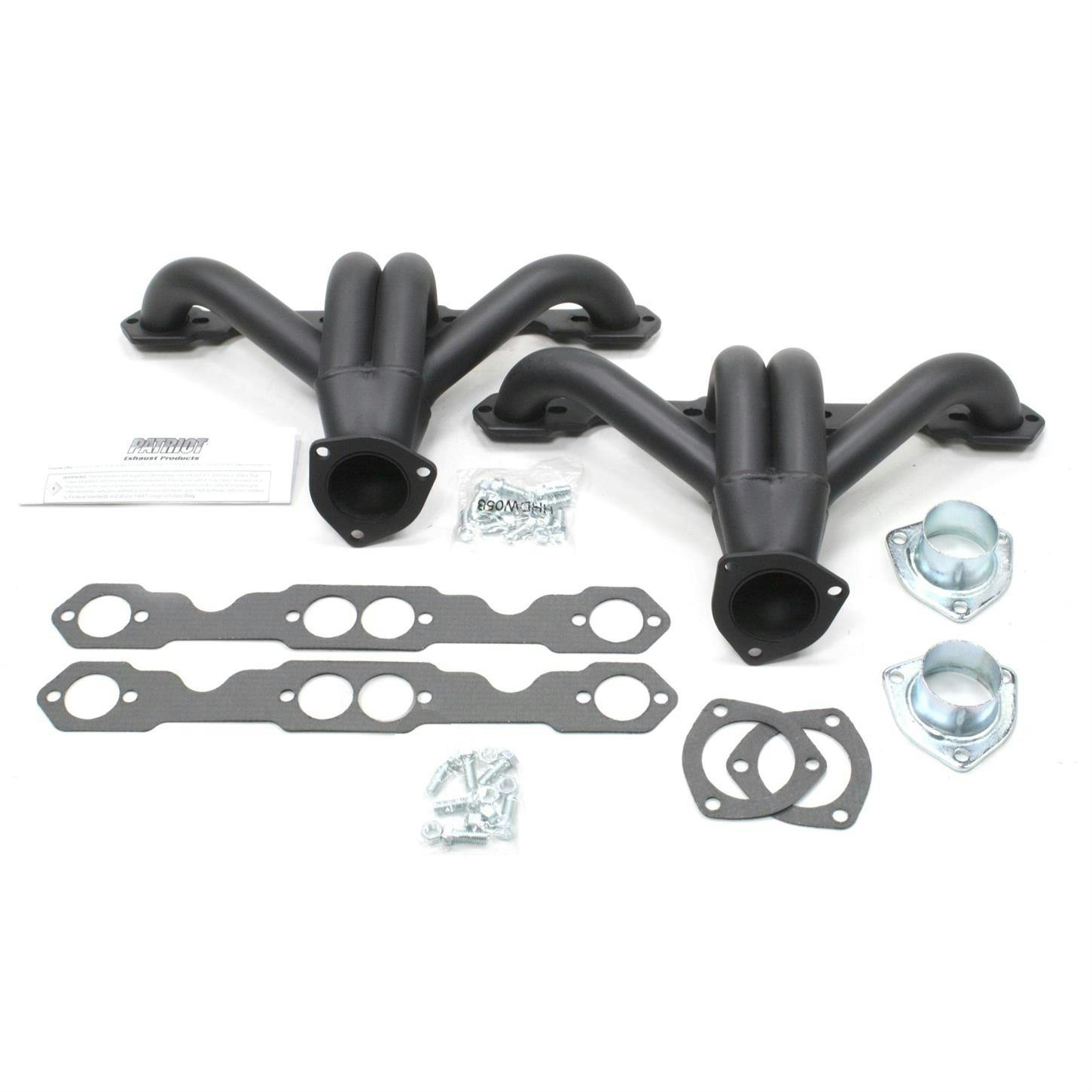 Patriot Exhaust H8027-B Tight Tuck Heade,r Street Rod, Universal SBC