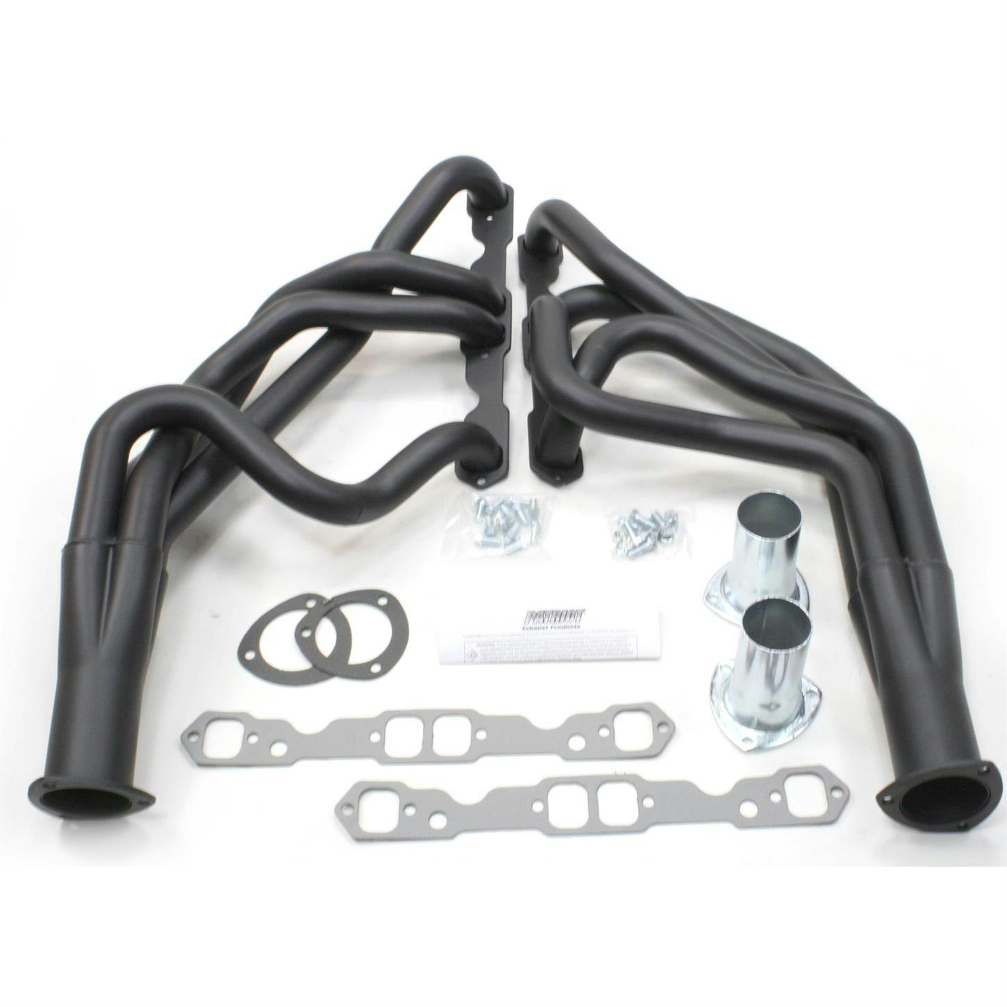 Patriot Exhaust H8050-B Tri-5 Header, 55-57 SBC, Black