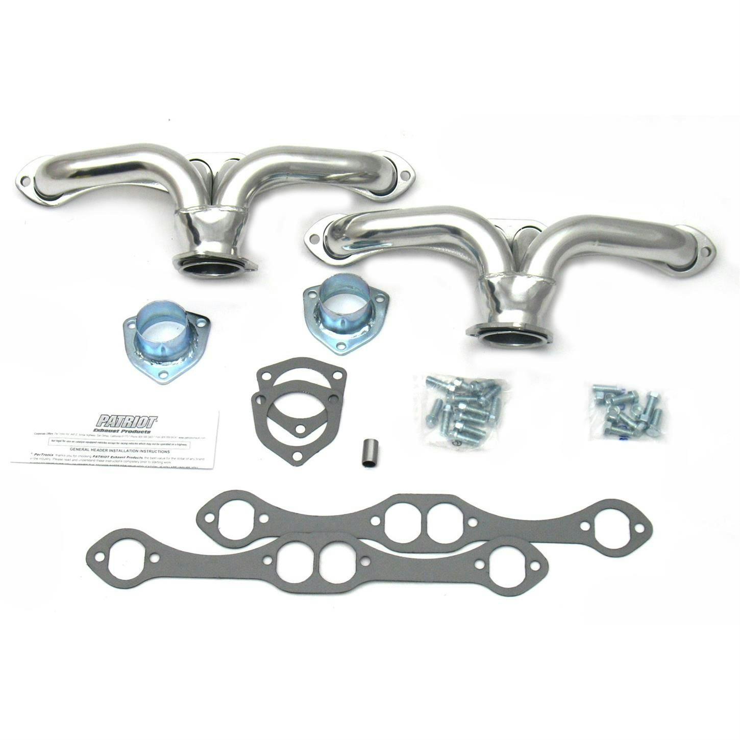 Patriot Exhaust H8052-1 Tight Tuck Header, Street Rod, Universal SBC