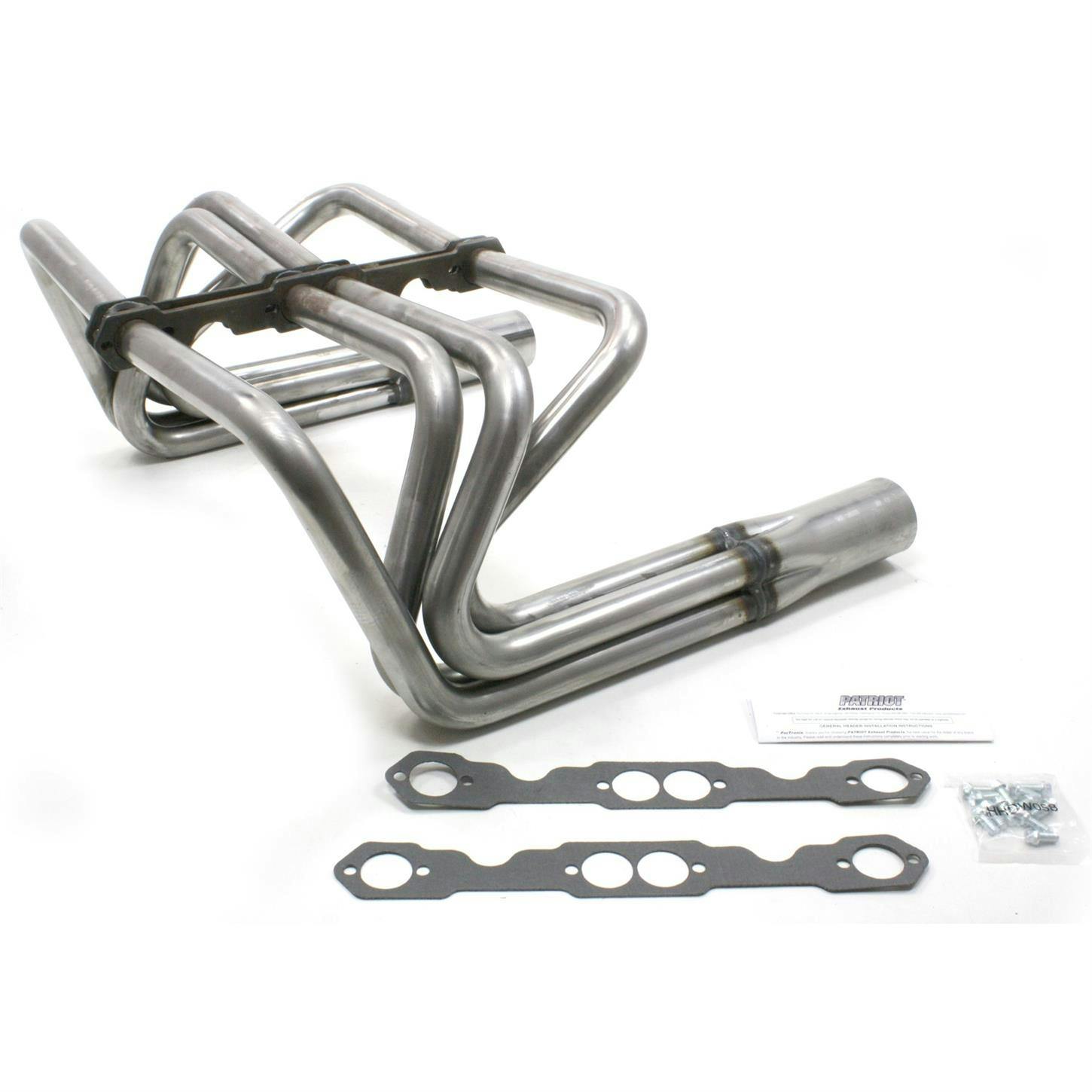 Patriot Exhaust H8069 Header Street Rod, Sprint Car SBC, Raw