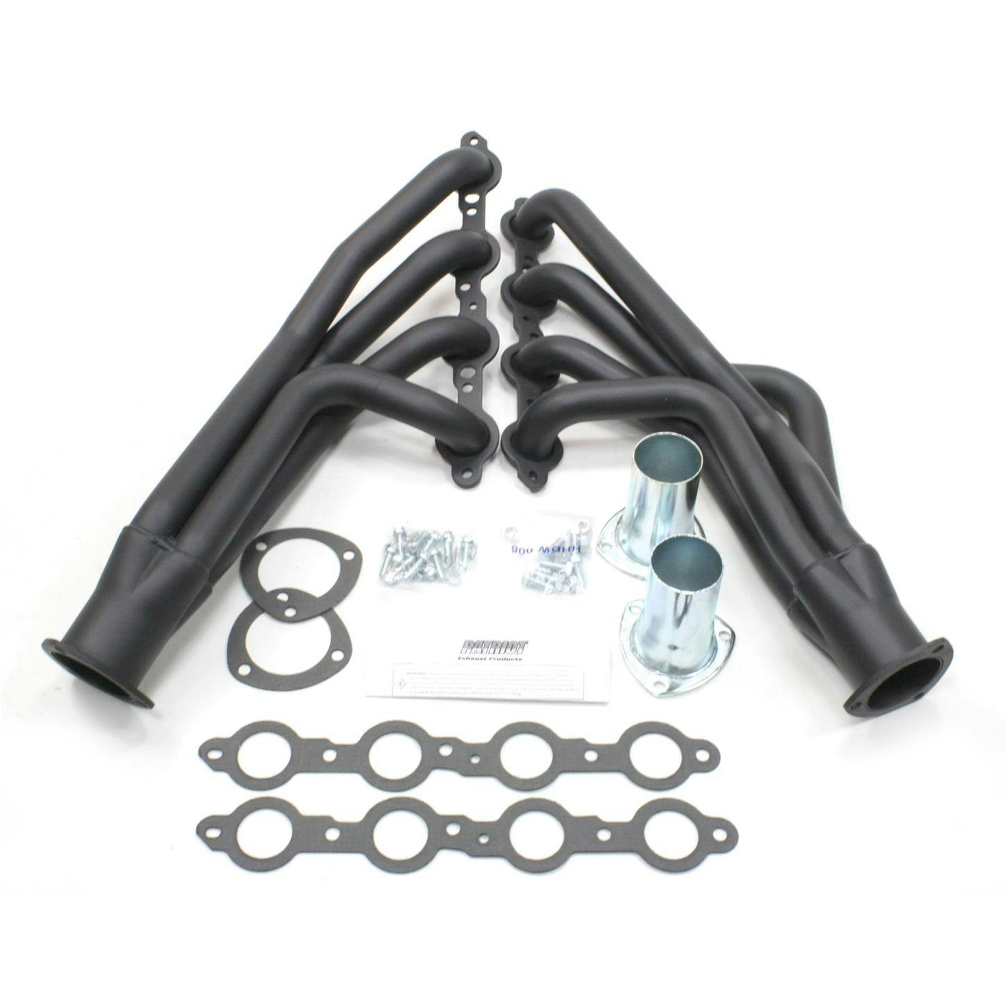 Patriot Exhaust H8077-B Shorty Header, 70-81 Camaro LS1/LS6, Black