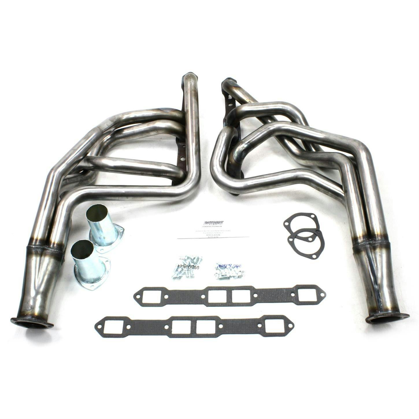 Patriot Exhaust H8207 Full Length Header, 67-74 Mopar B-Body, Raw