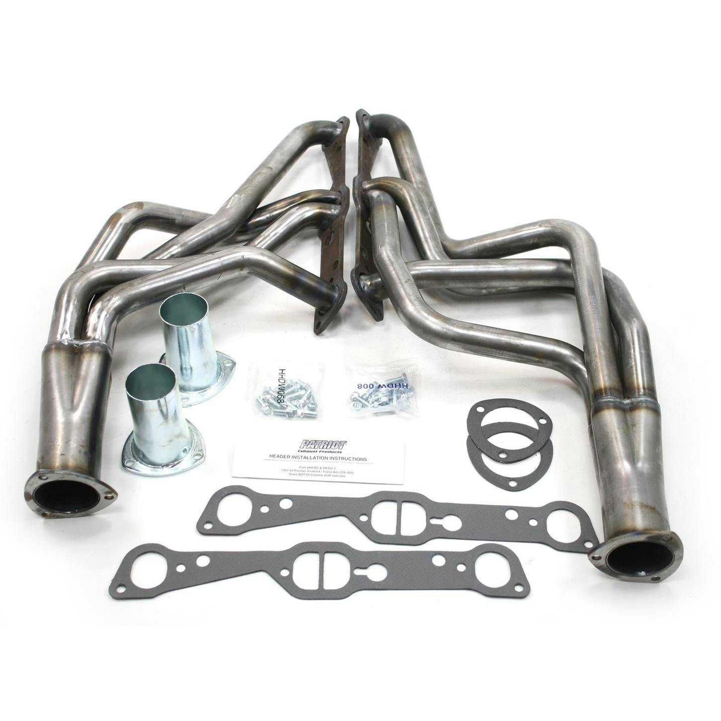 Patriot Exhaust H8302 Full Length Header, 67-69 Firebird 350-455