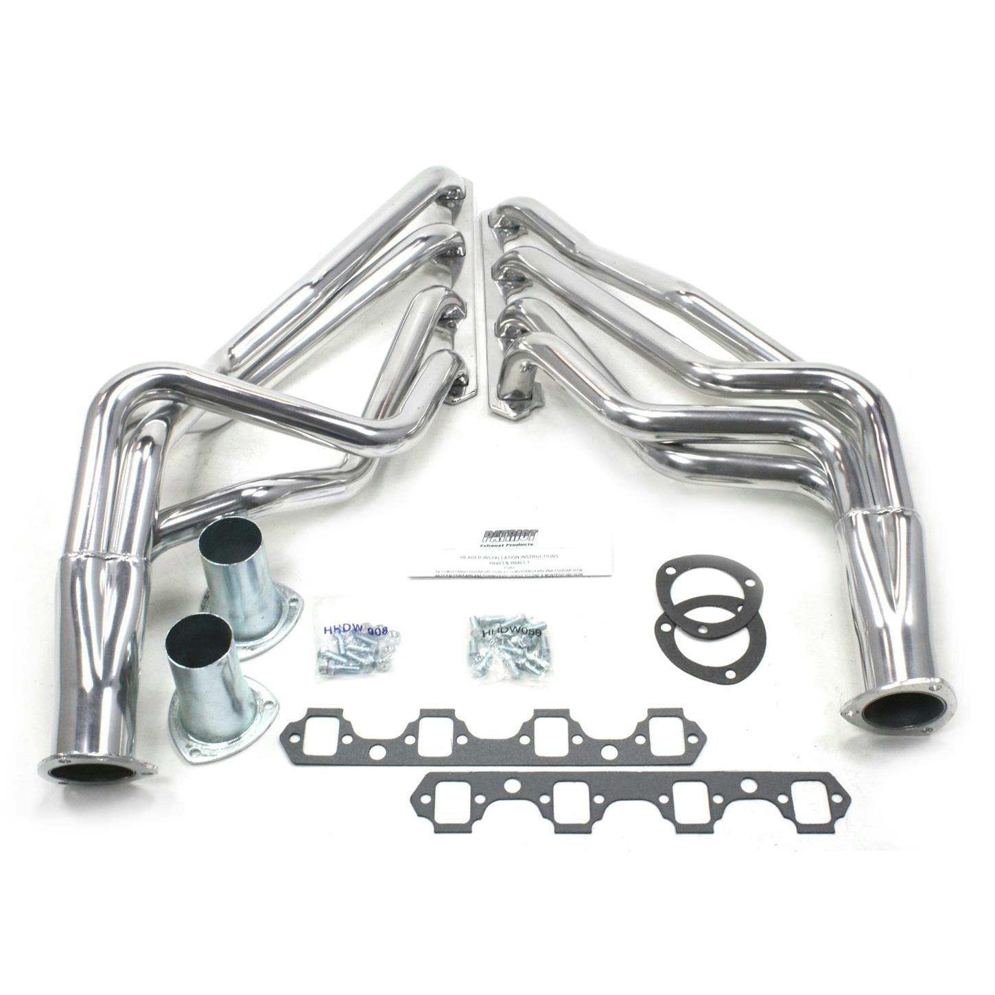 Patriot Exhaust H8403-1 Full Length Header, 64-73 Mustang, CC