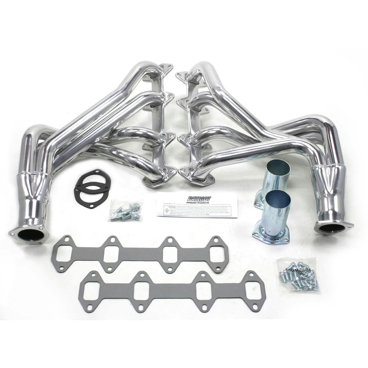 Patriot Exhaust H8406-1 Full Length Header, 65-76 Ford Truck FE, CC