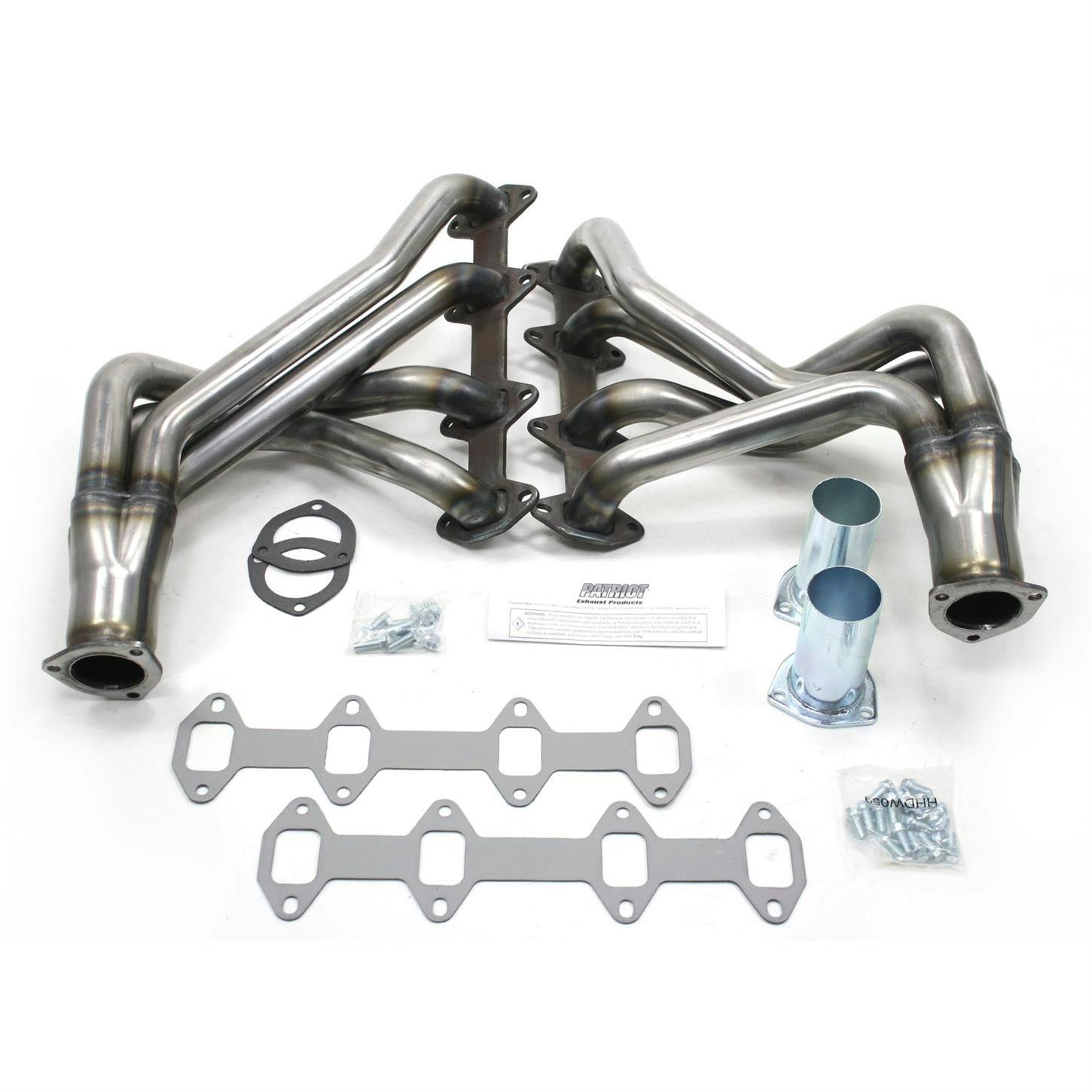 Patriot Exhaust H8406 Full Length Header, 65-76 Ford Truck FE, Raw