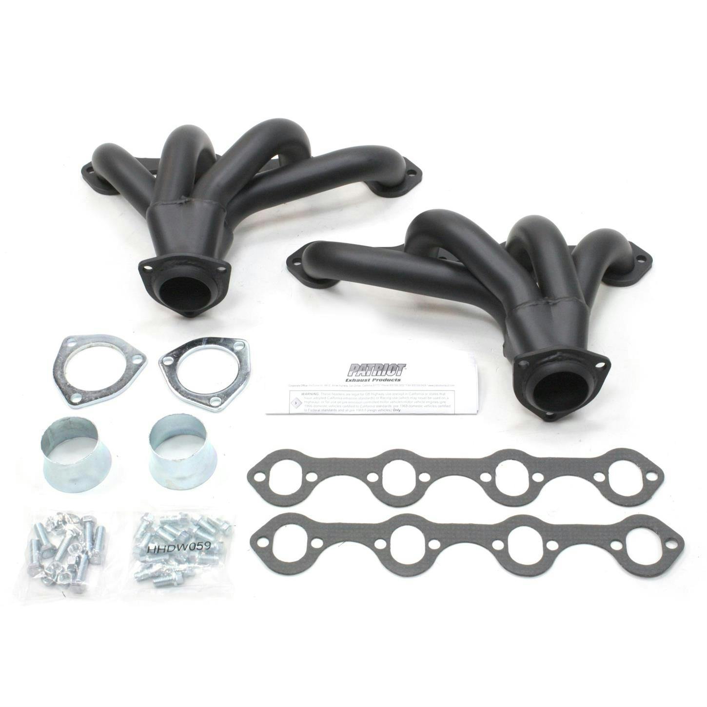 Patriot Exhaust H8427-B Tight Tuck Header, Street Rod SBF, Black