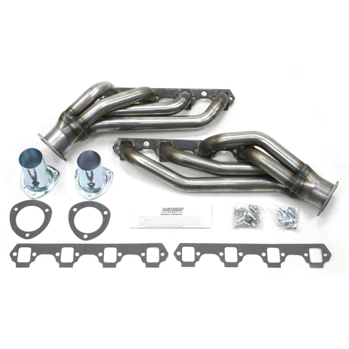 Patriot Exhaust H8433 Clippster Header, 64-73 Mustang, Raw