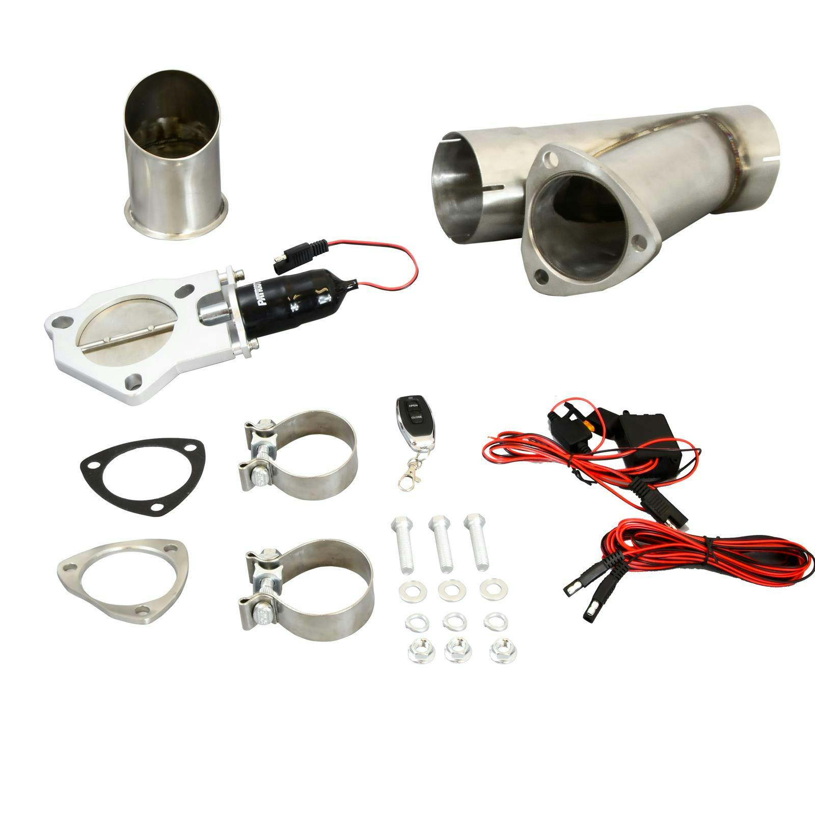 Patriot Exhaust PEC200K1 Electronic Single Cutout, 3 Inch