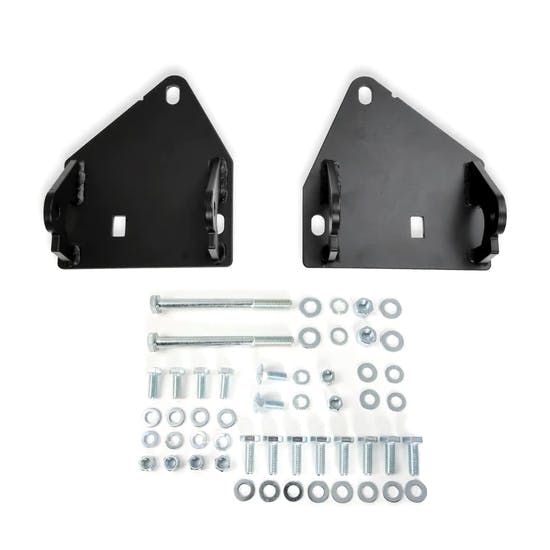 Doug's Headers SK103 LS Swap Motor Mounts, 64-67 Chevelle, Black
