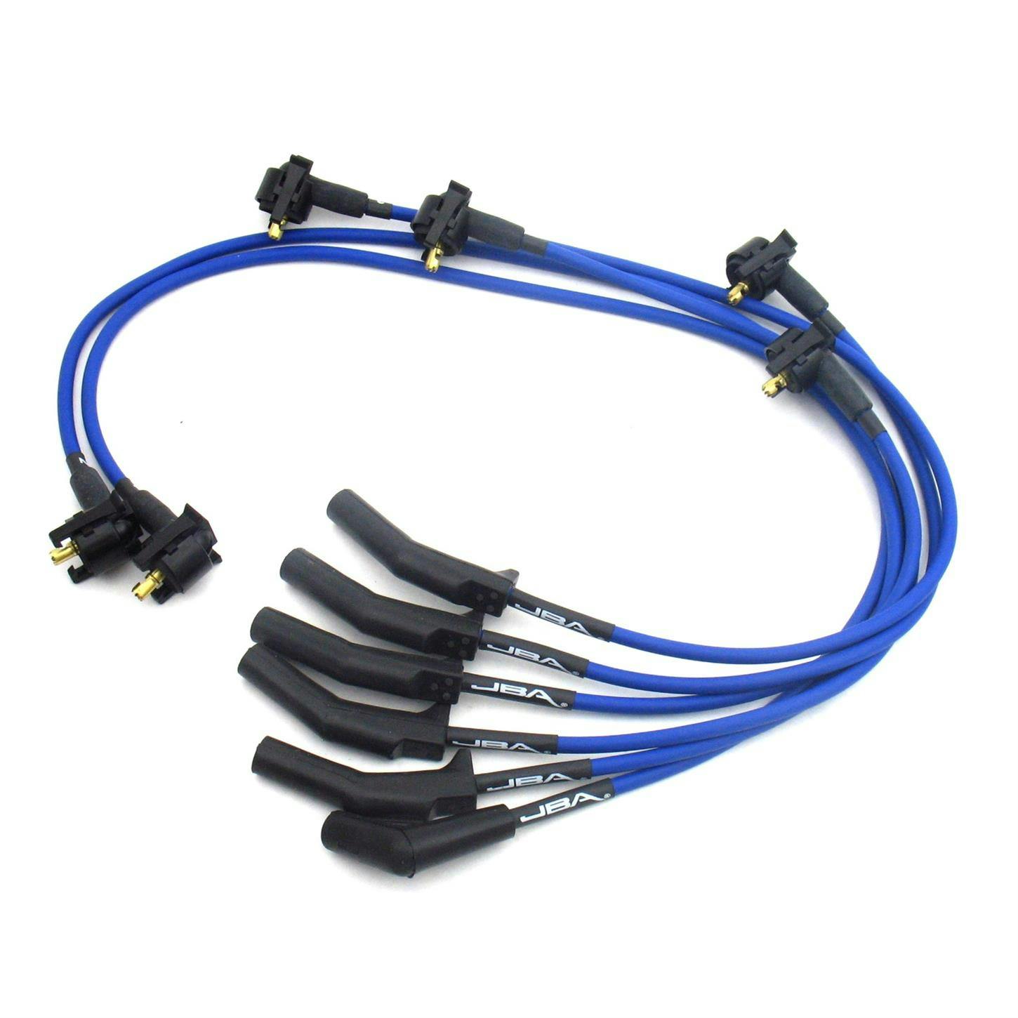 JBA W06199 Ignition Wires, 94-98 Mustang 3.8L Blue