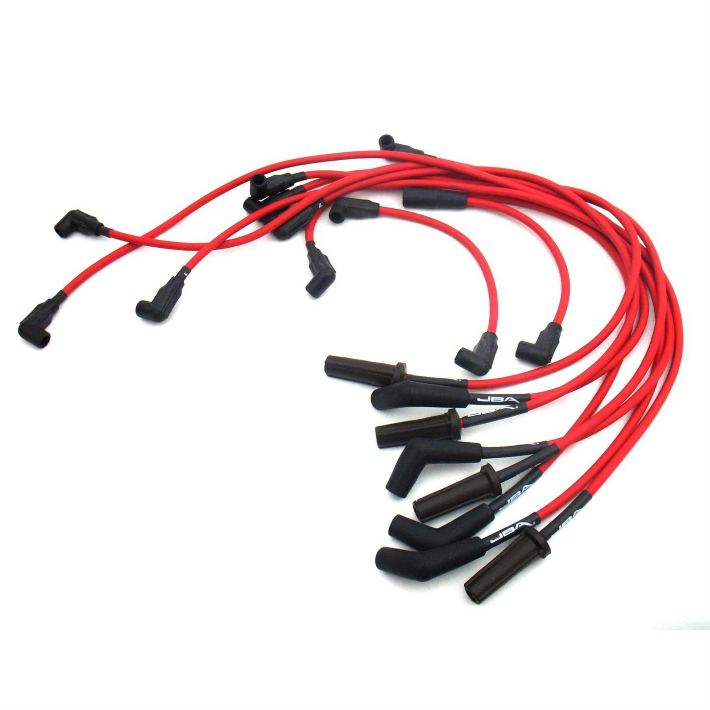 JBA W0821 Ignition Wires, 88-95 GM 454 Truck Red