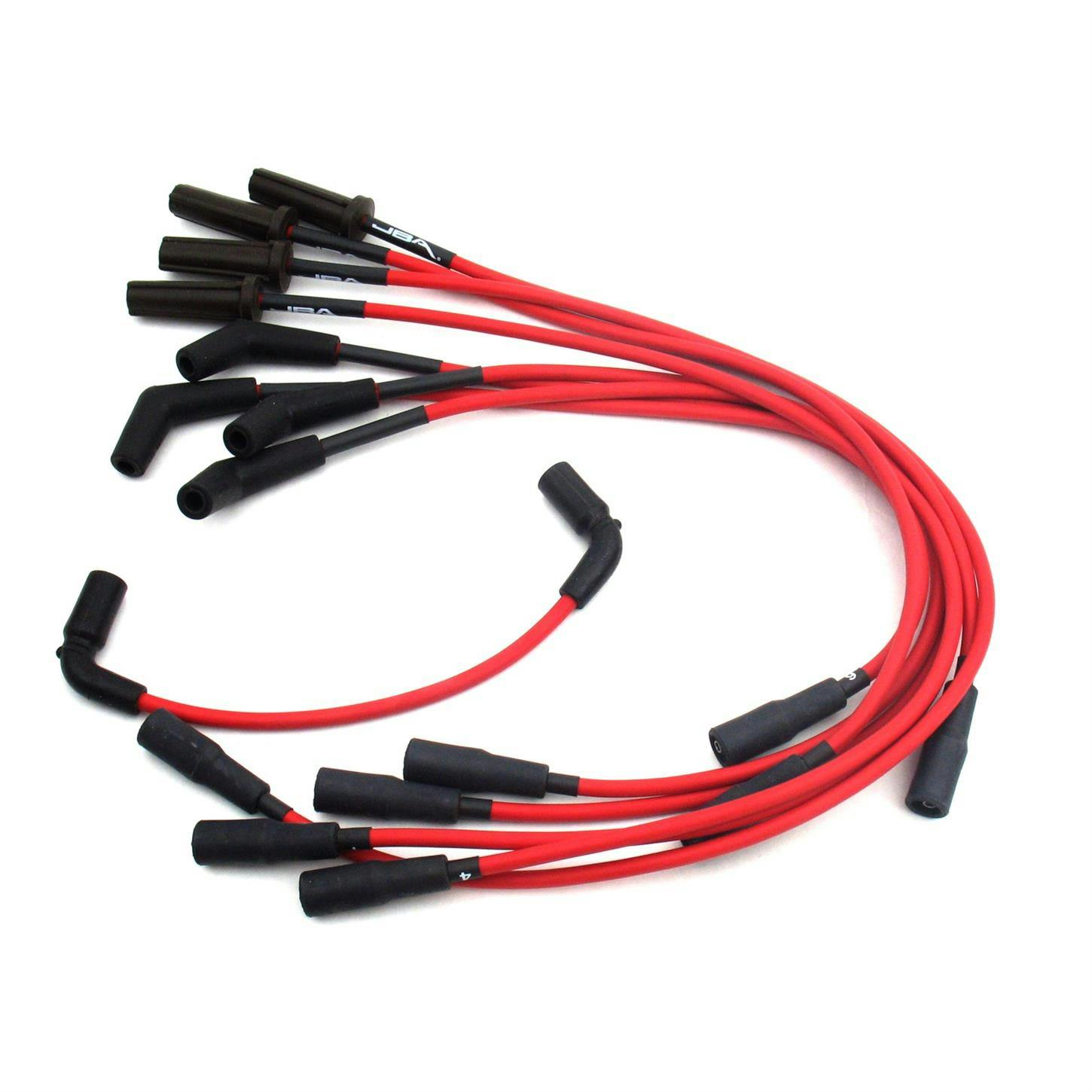 JBA W0822 Ignition Wires, 96-00 GM 454 Truck Red