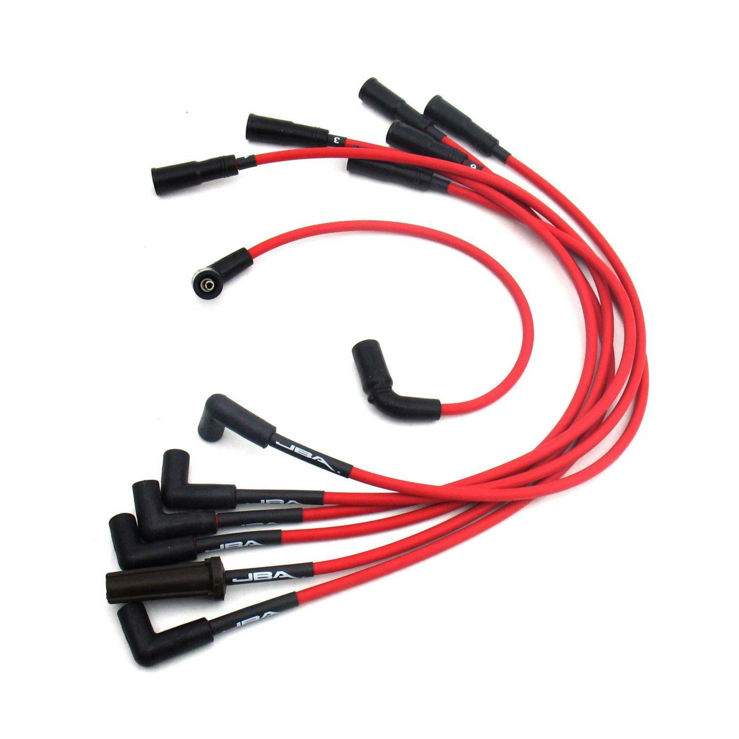 JBA W0846 Ignition Wires, 96-03 GM 4.3L Truck Red