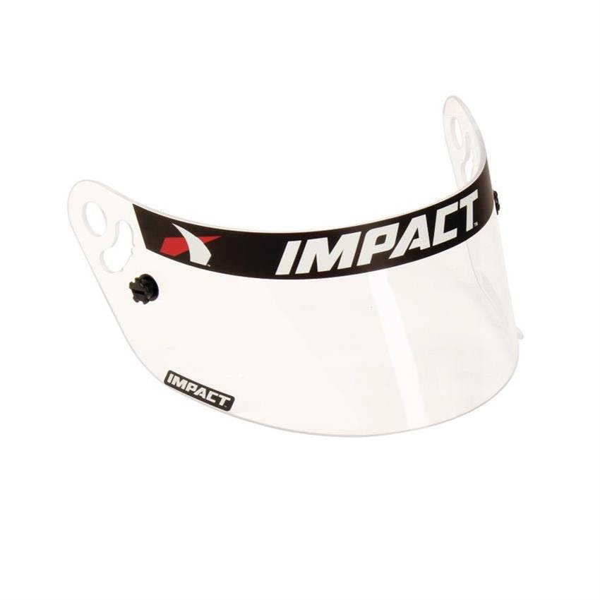 Impact Racing 12199901 Clear Shield, Vapor/Charger Helmets, Fog Free