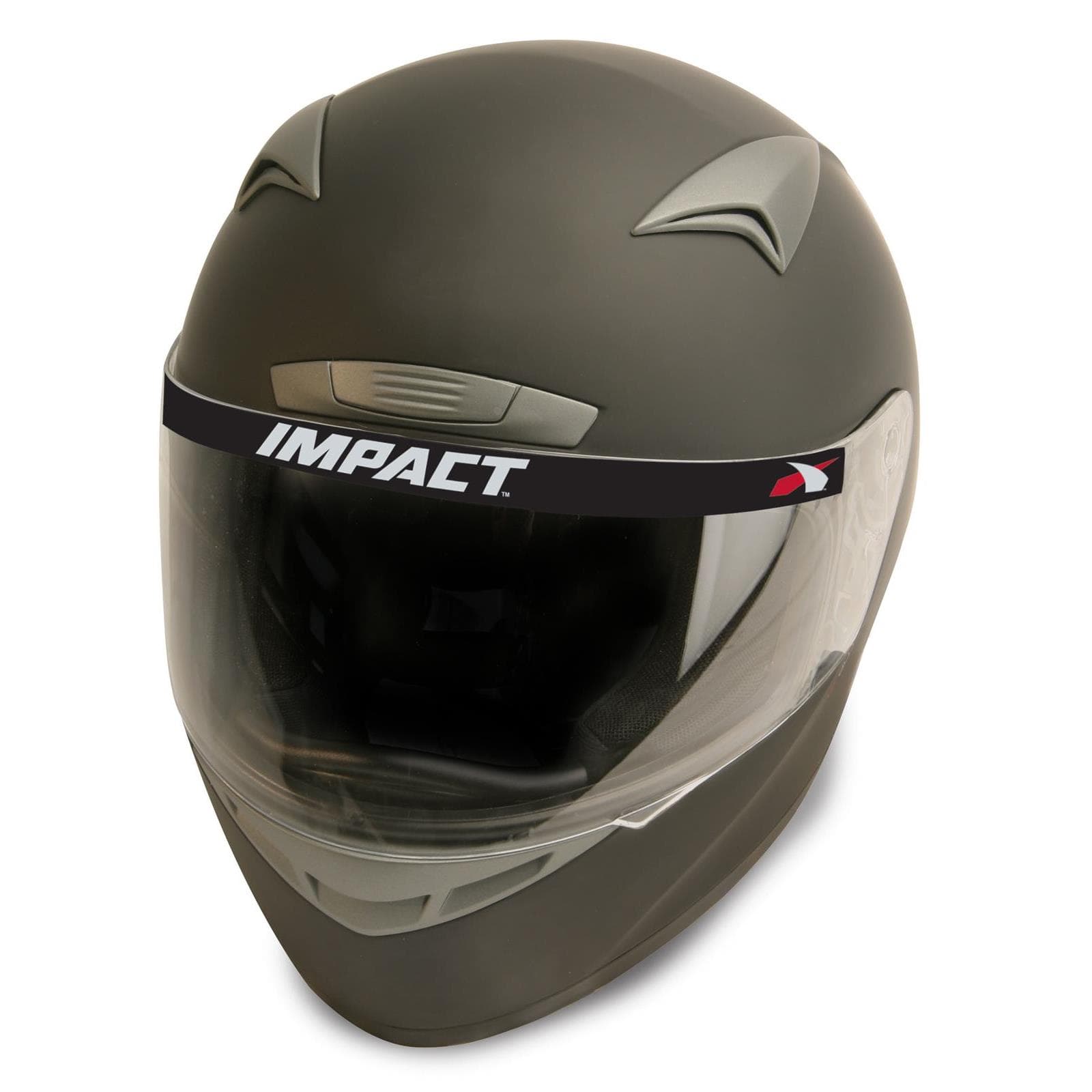 Impact 16655712 SXS DOT Helmet, Flat Black, Size 2XLarge