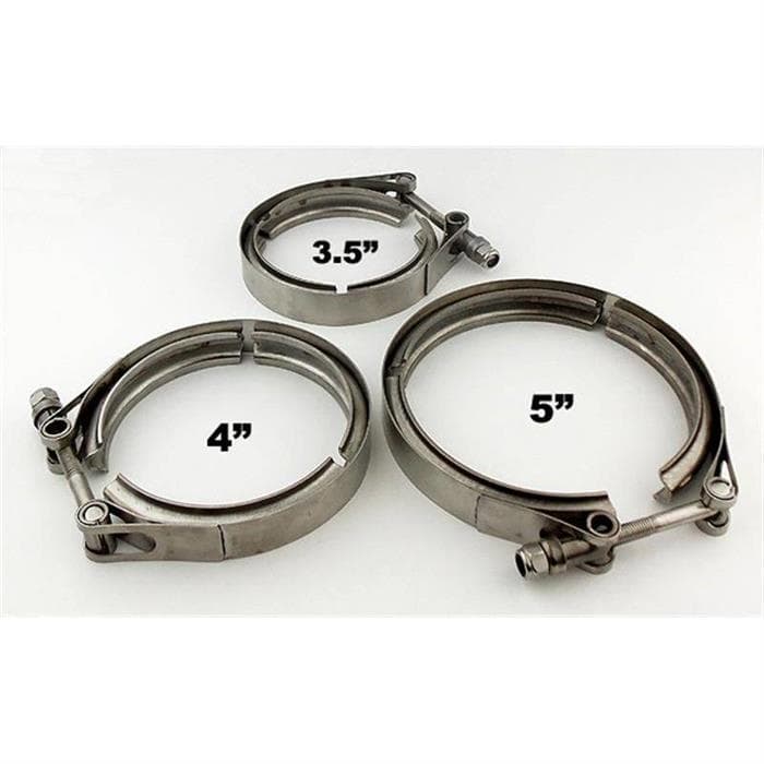 Pypes Performance HVB35 V-Band Exhaust Clamp 3.5 in Natural