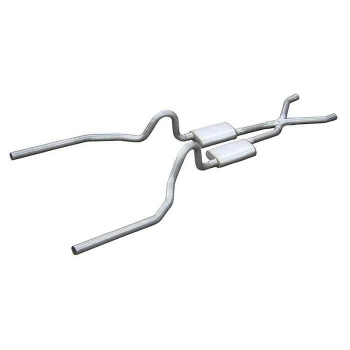 Pypes Performance SFM04T 71-73 Mustang Split Rear Dual Exhaust
