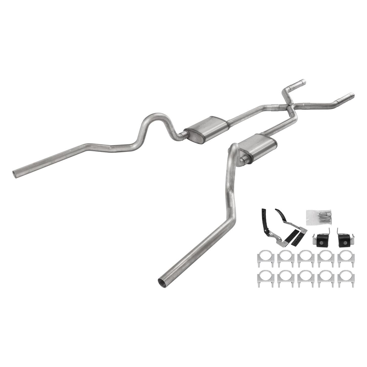 Pypes Performance SGA18R 68-72 Olds 442 Crossmember Back Exhaust