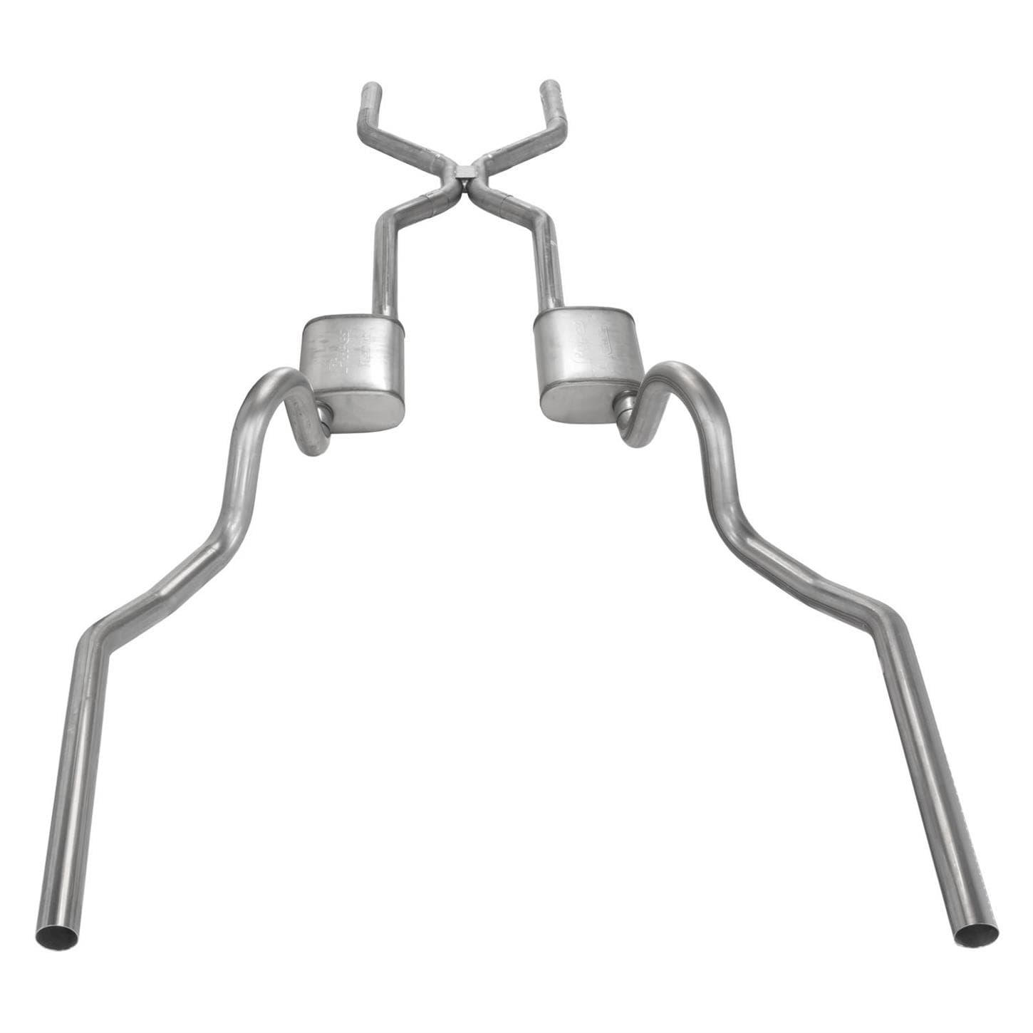 Pypes Performance SGA43T 64-74 GM A-Body Crossmember Back Exhaust