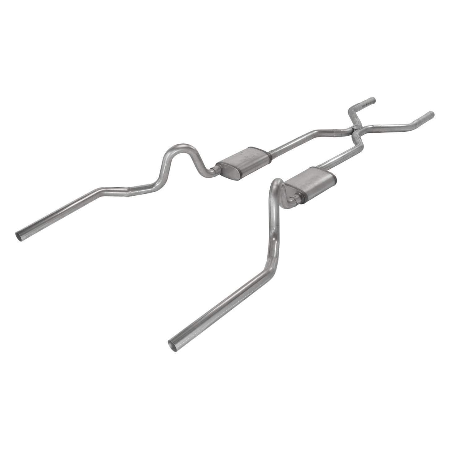 Pypes Performance SGA43V 64-74 GM A-Body Crossmember Back Exhaust